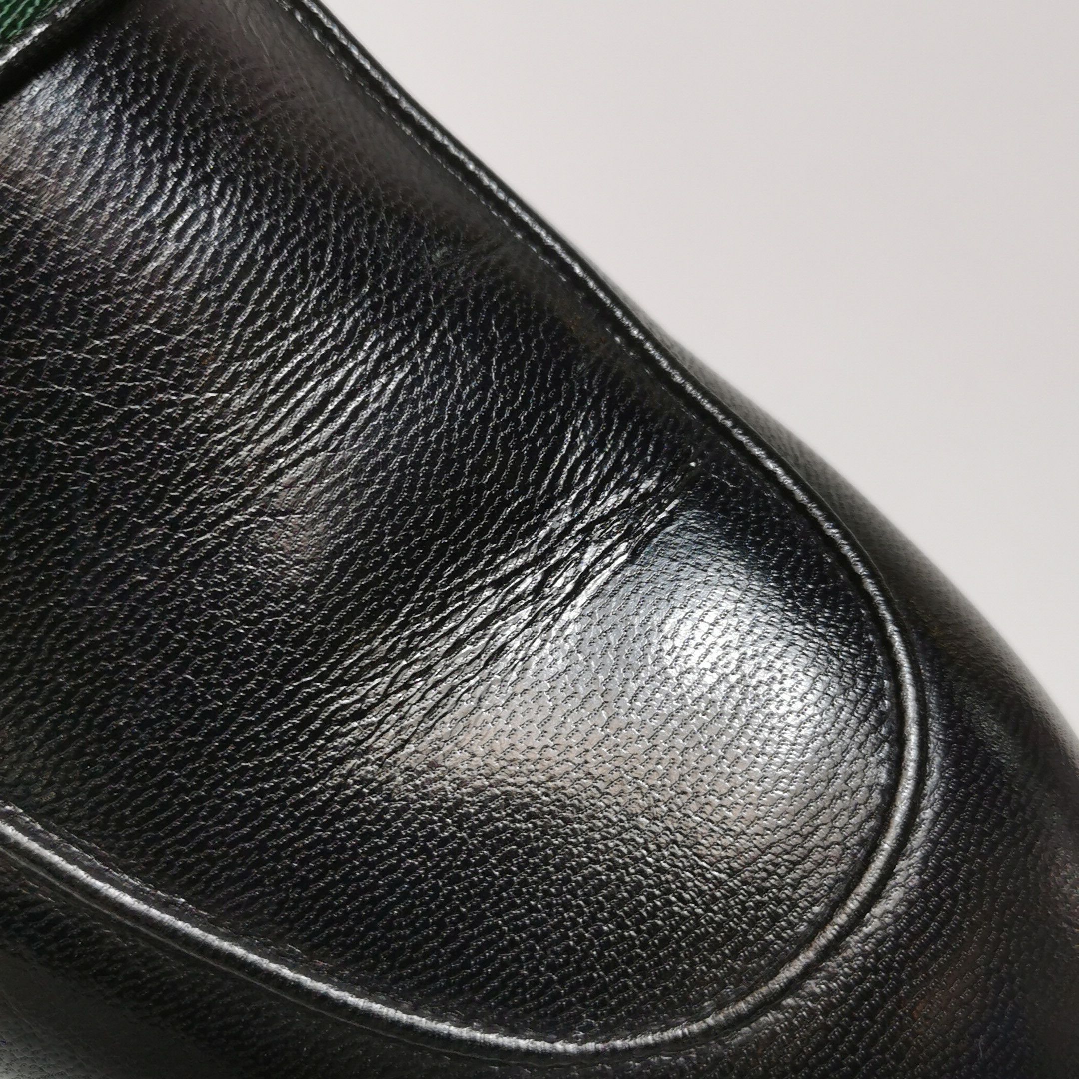 Gucci Gucci Web Stripe GG Leather Loafers 40 Size US 7 / EU 40 - 14 Thumbnail