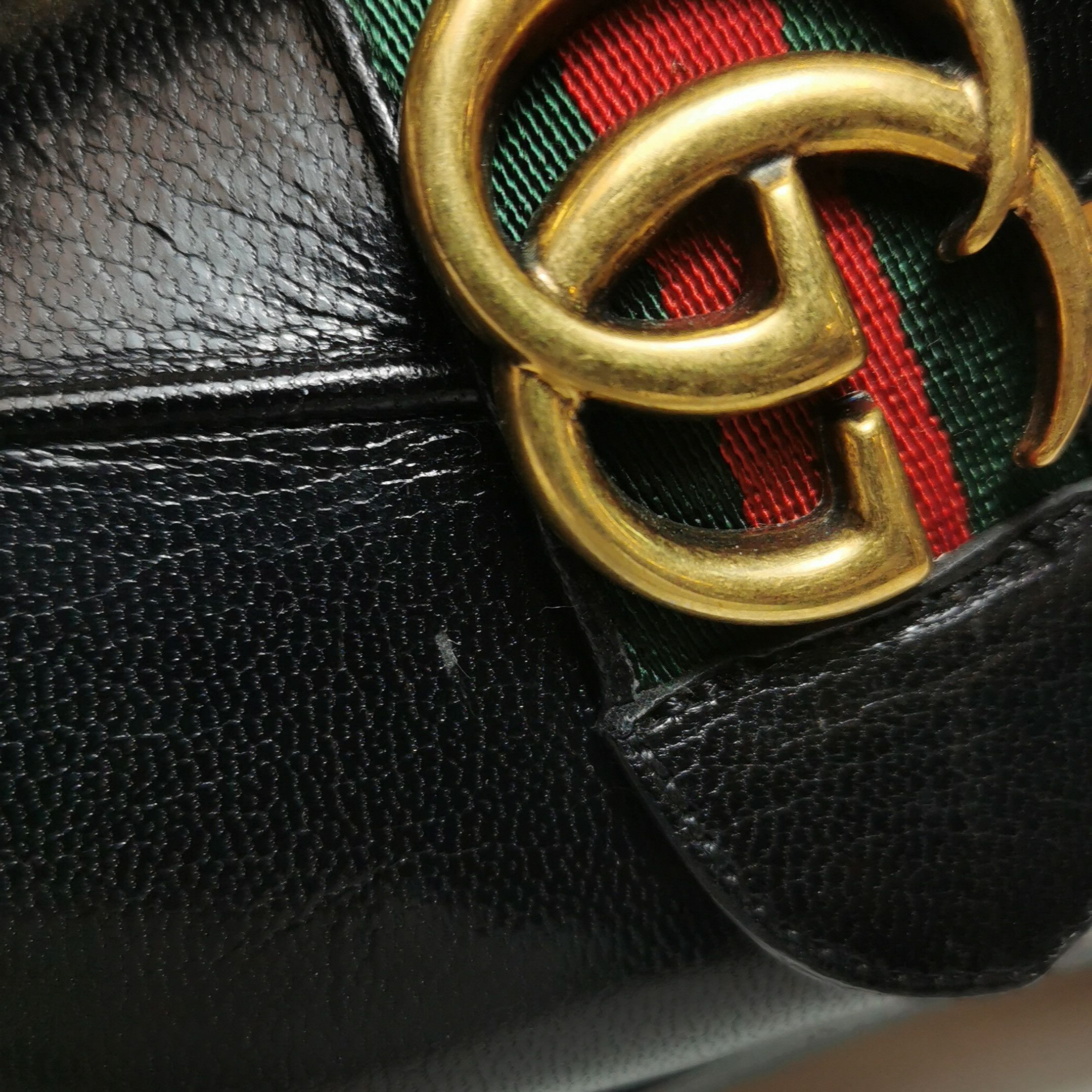 Gucci Gucci Web Stripe GG Leather Loafers 40 Size US 7 / EU 40 - 8 Thumbnail