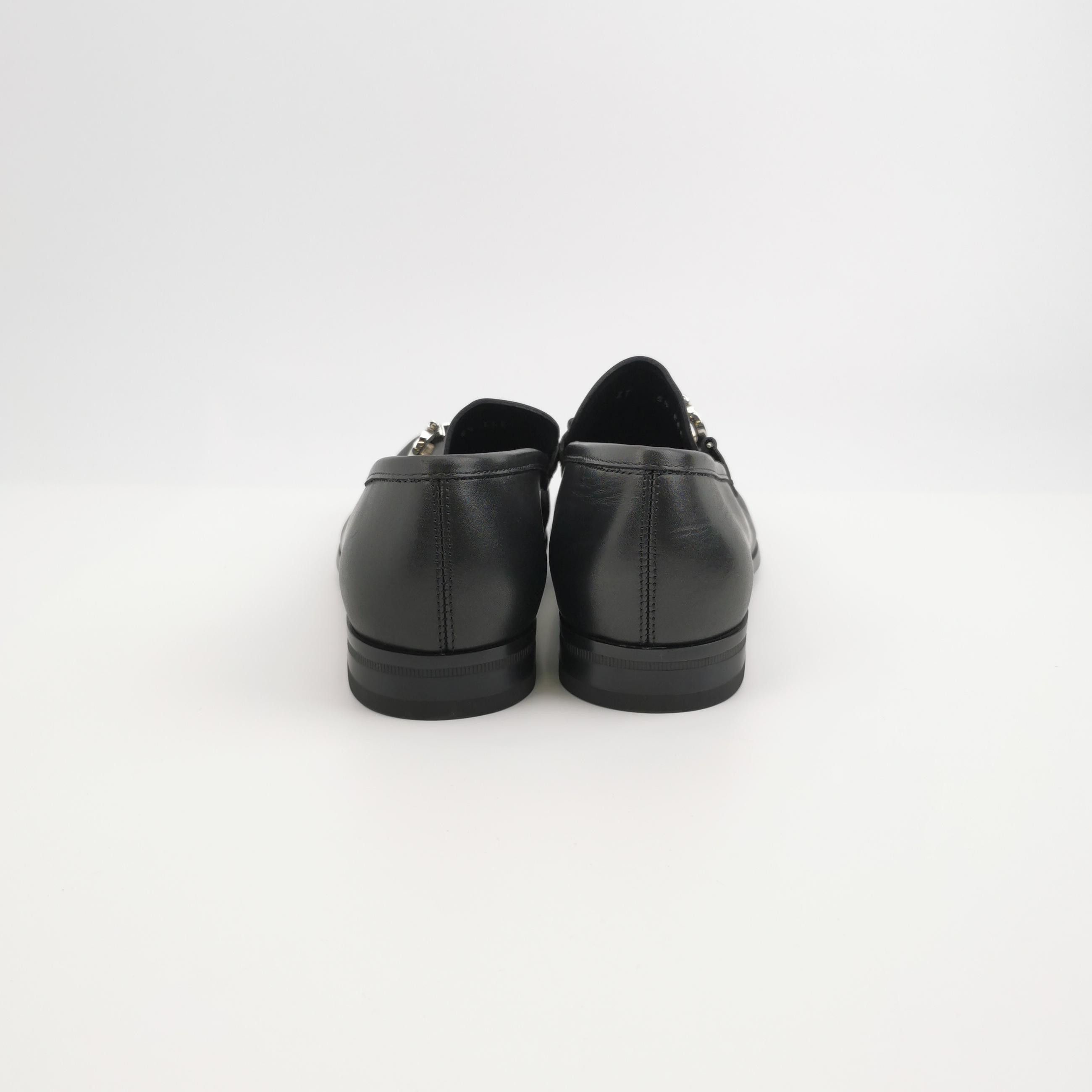Salvatore Ferragamo Salvatore Ferragamo Gancini Bit Leather Loafers 39.5 Size US 6 / EU 39 - 5 Thumbnail