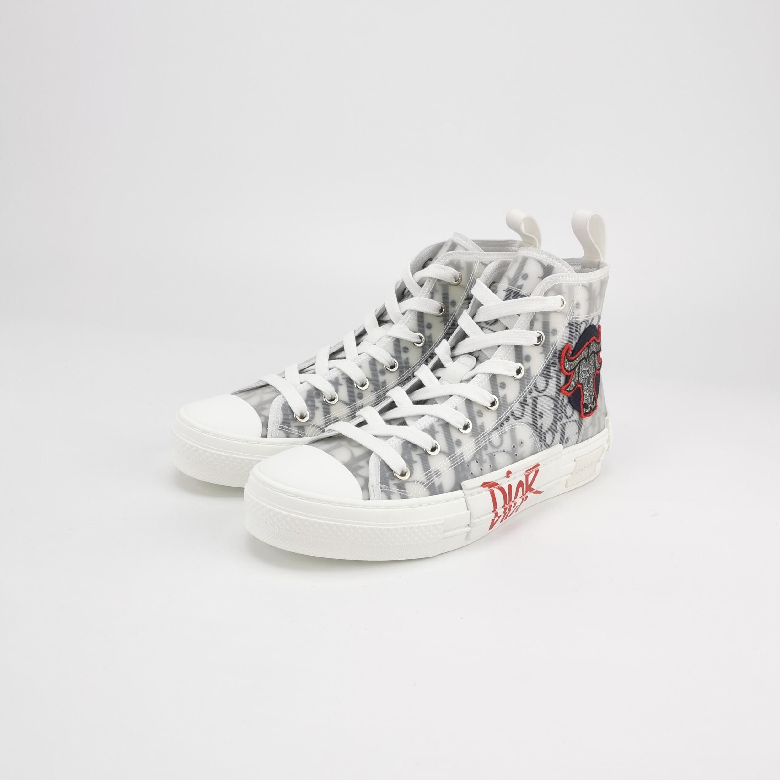 Dior Dior x Shawn Stussy B23 Oblique High Top Sneakers 39 Size US 6 / EU 39 - 3 Thumbnail