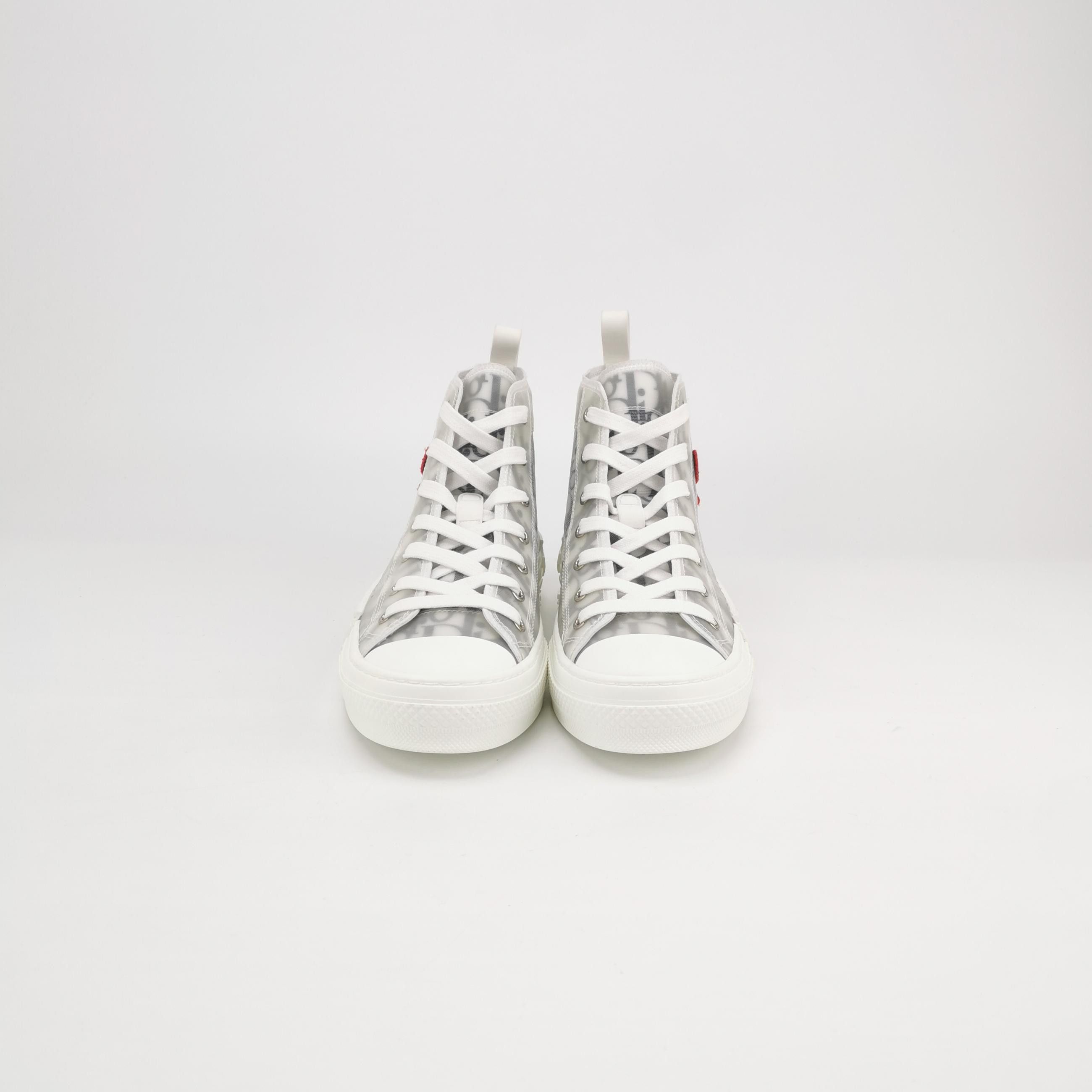Dior Dior x Shawn Stussy B23 Oblique High Top Sneakers 39 Size US 6 / EU 39 - 4 Thumbnail