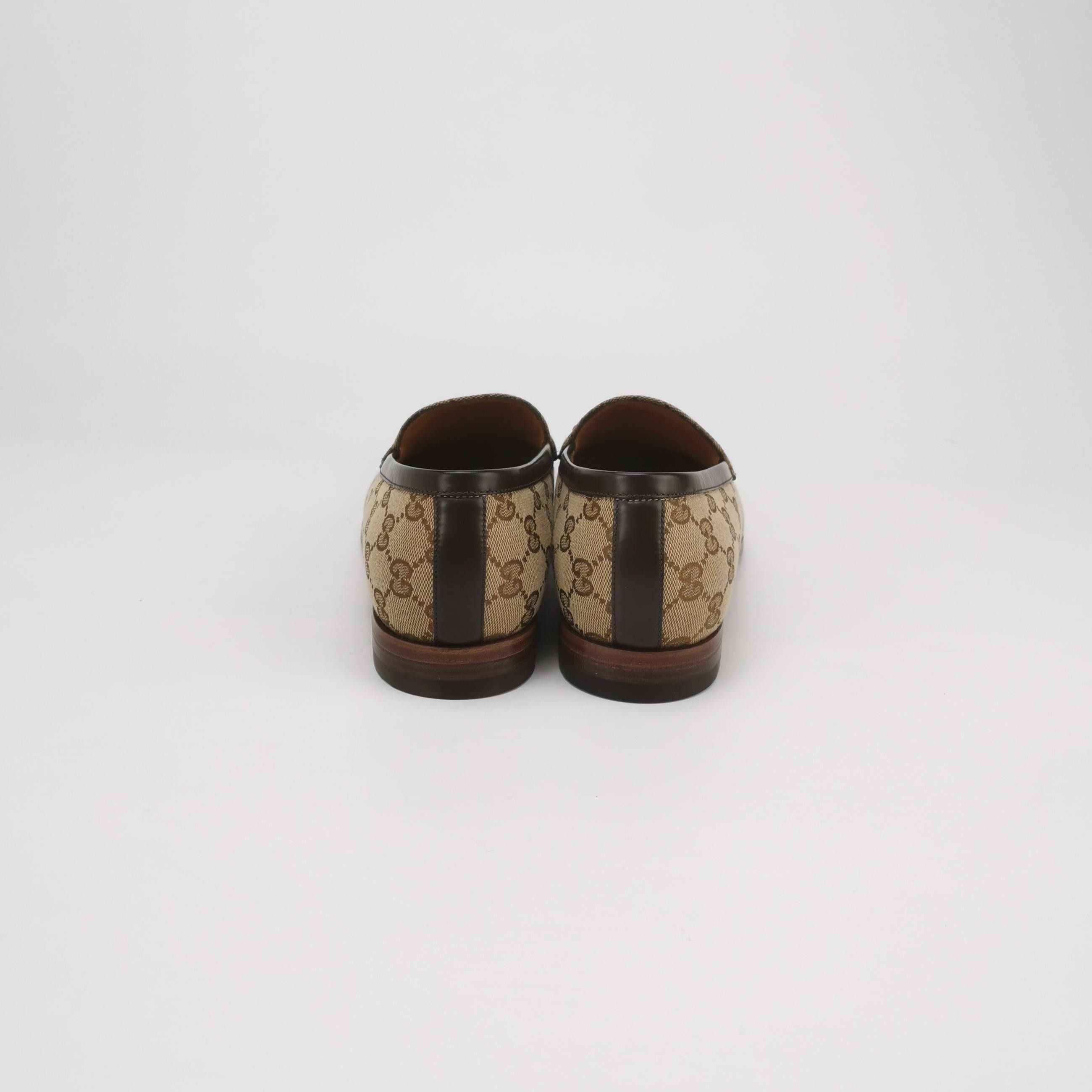 Gucci Gucci GG Monogram Canvas Horsebit Loafers Size 10 Size US 10 / EU 43 - 5 Thumbnail