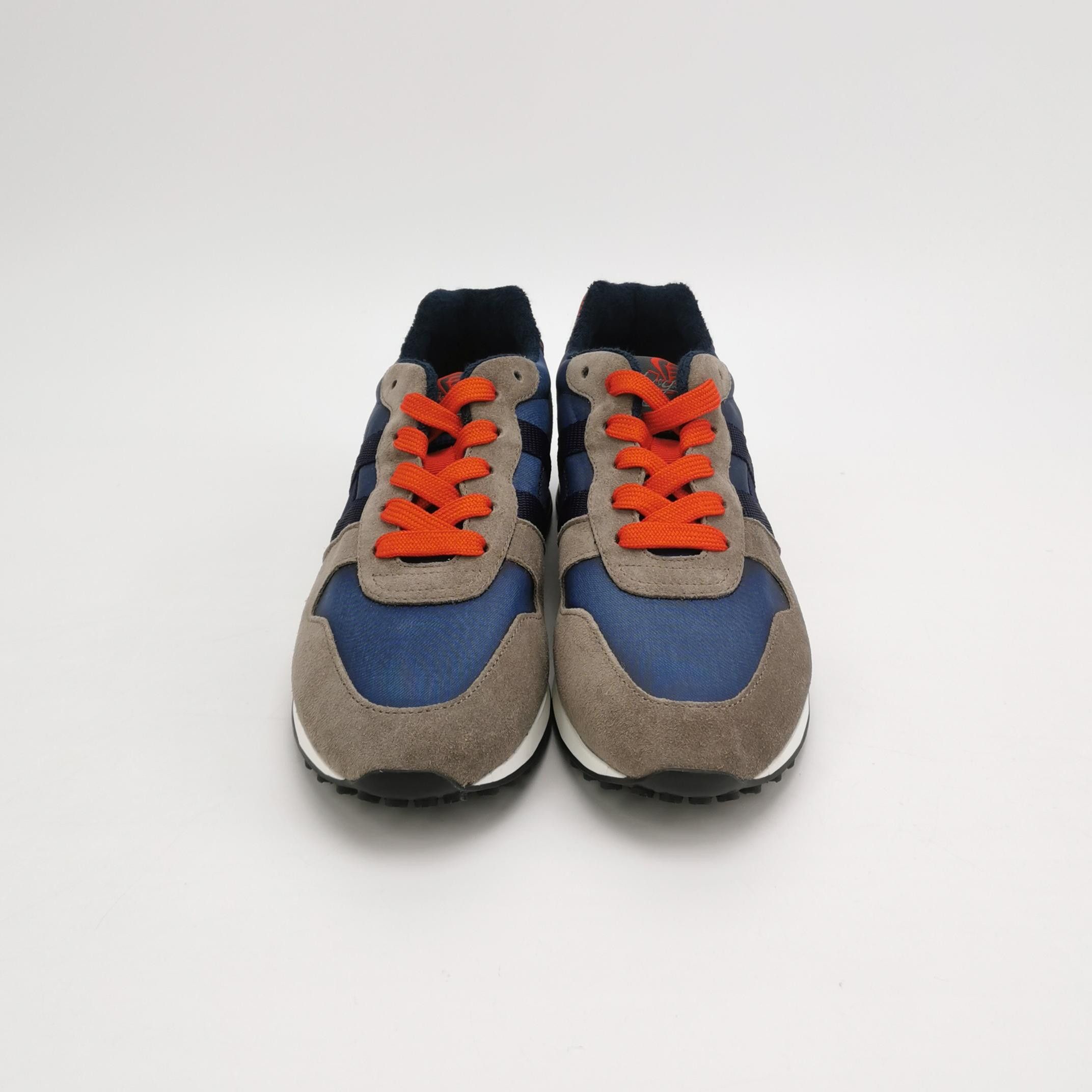 Hogan Hogan Blue Colorblock Suede Low-Top Sneakers 40.5 Size US 7 / EU 40 - 4 Thumbnail