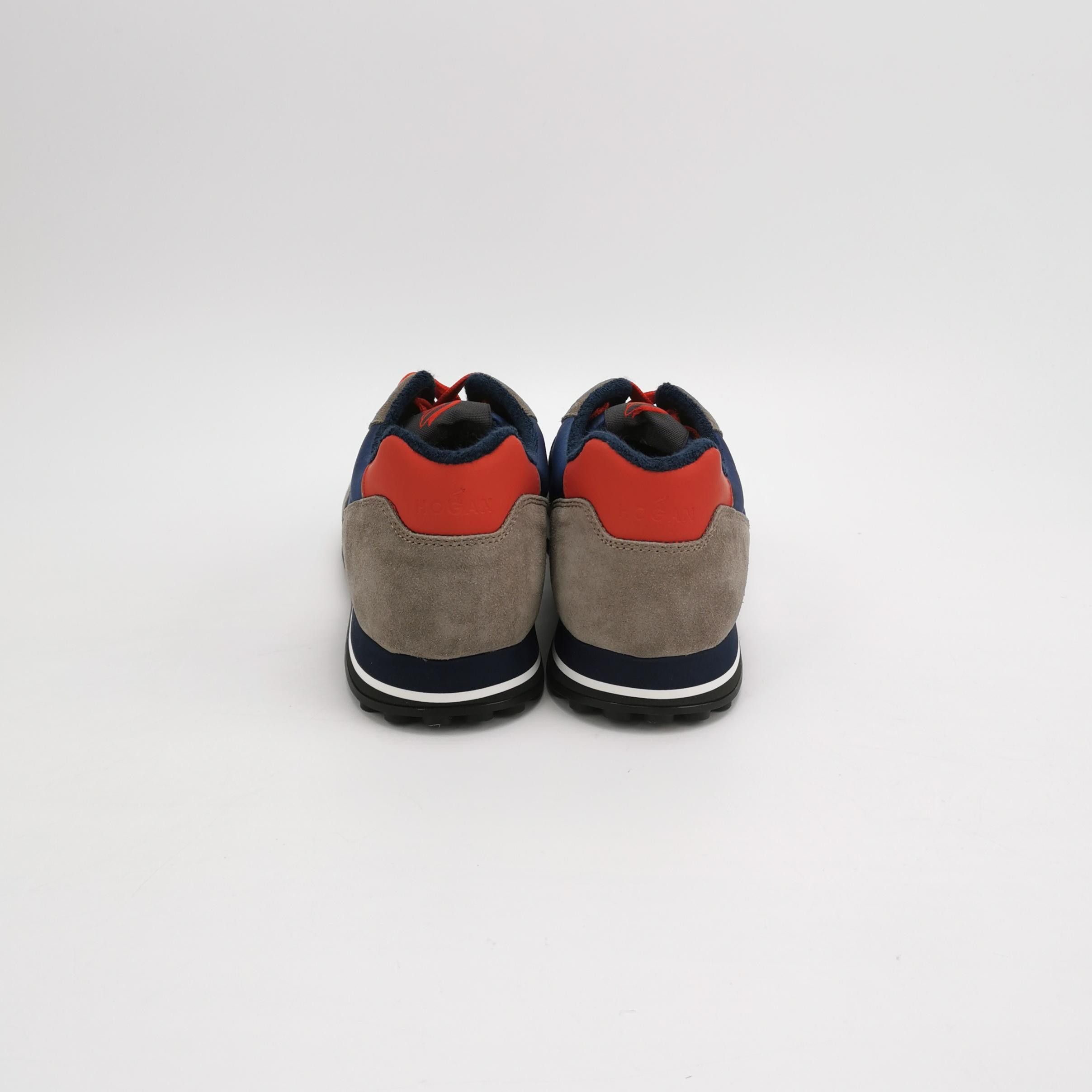 Hogan Hogan Blue Colorblock Suede Low-Top Sneakers 40.5 Size US 7 / EU 40 - 5 Thumbnail
