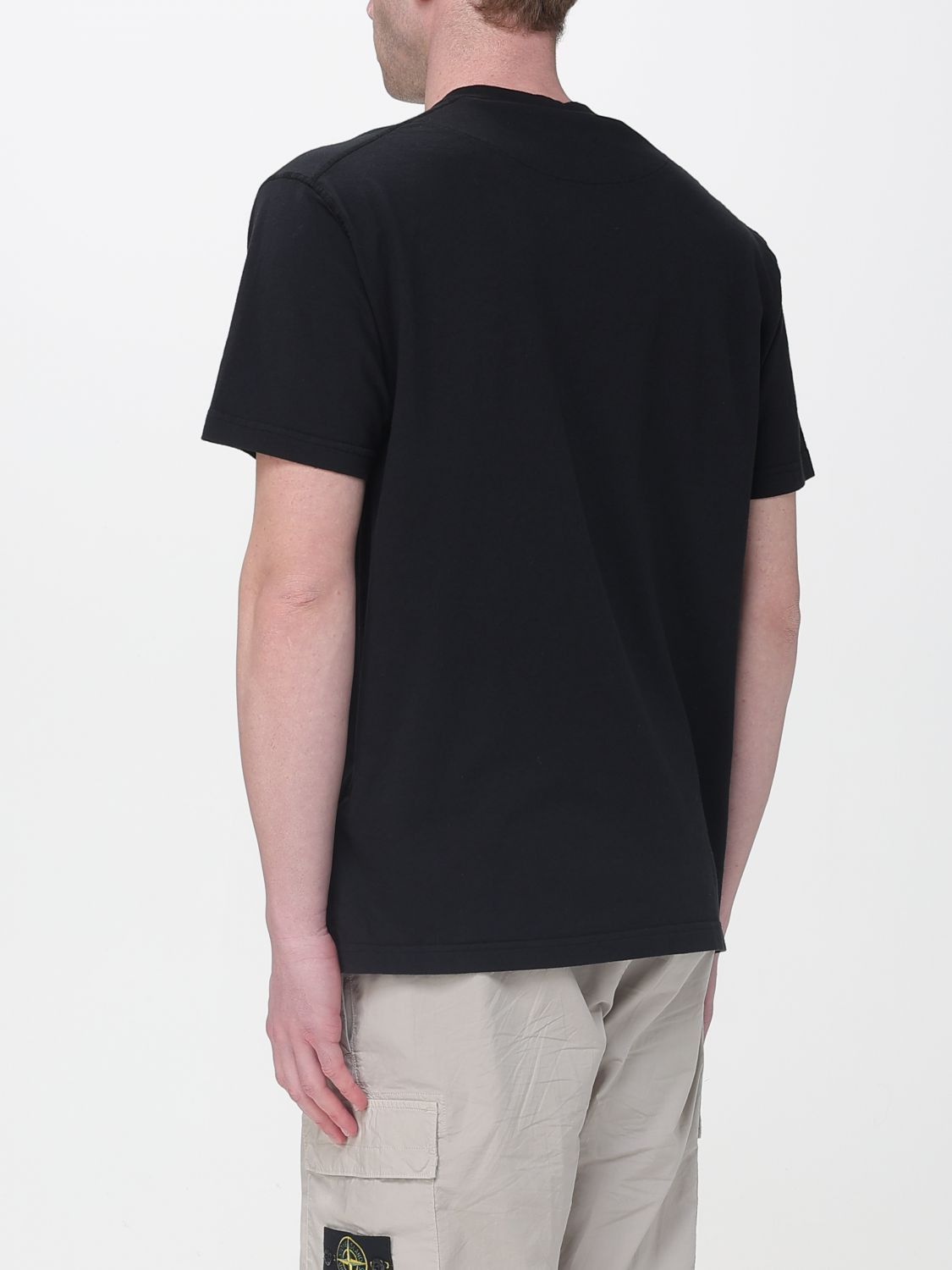 Stone Island Stone Island T-Shirt Men Black Size US XL / EU 56 / 4 - 3 Thumbnail