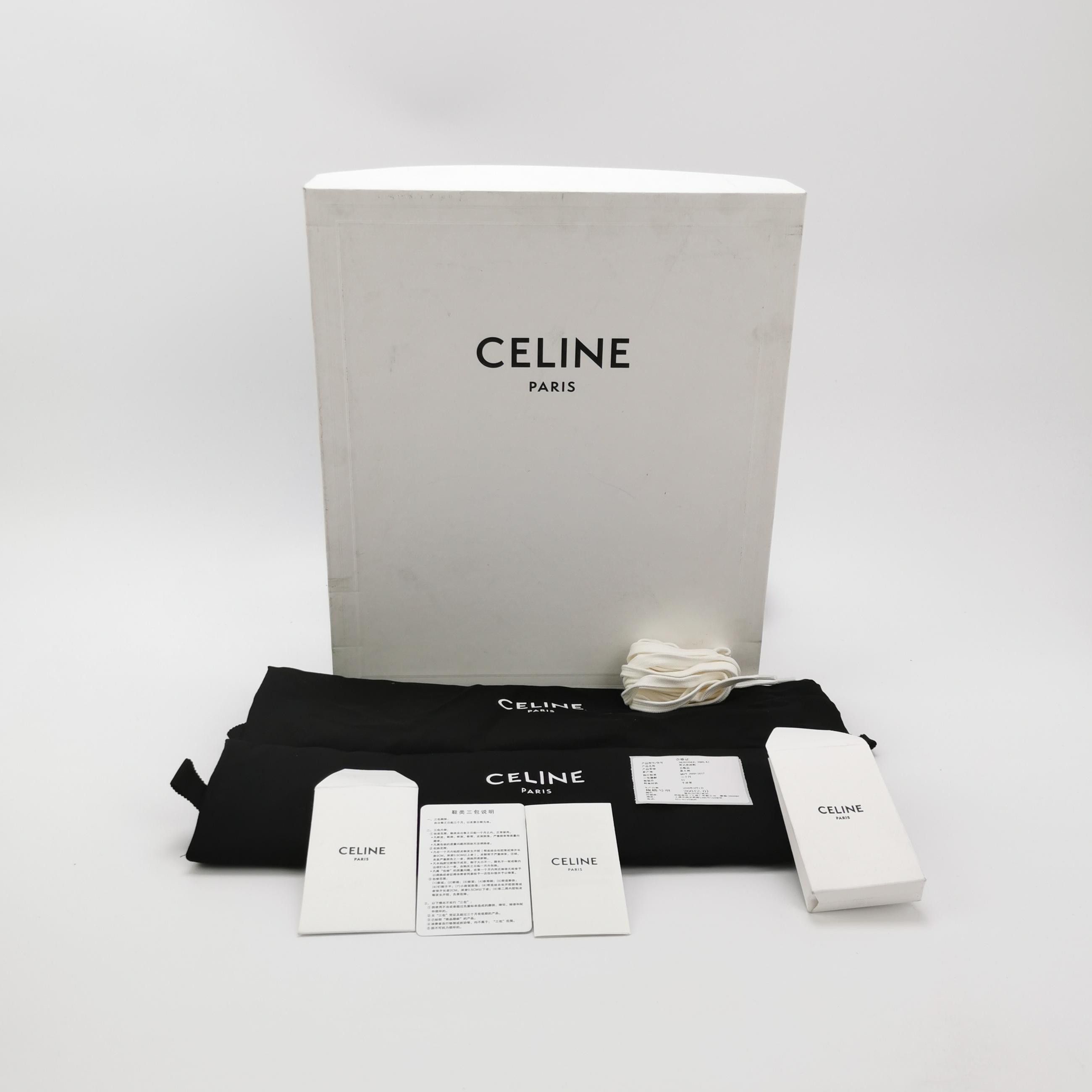 Celine Celine CT-02 Tricolor Leather Sneakers 42 Size US 9 / EU 42 - 7 Thumbnail