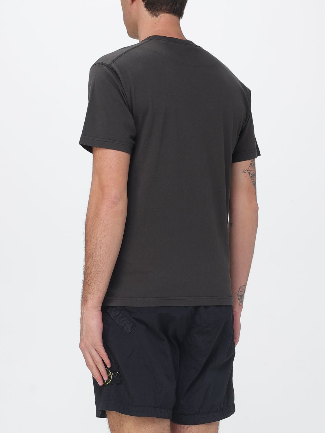 Stone Island Stone Island T-Shirt Men Cocoa Size US M / EU 48-50 / 2 - 3 Thumbnail