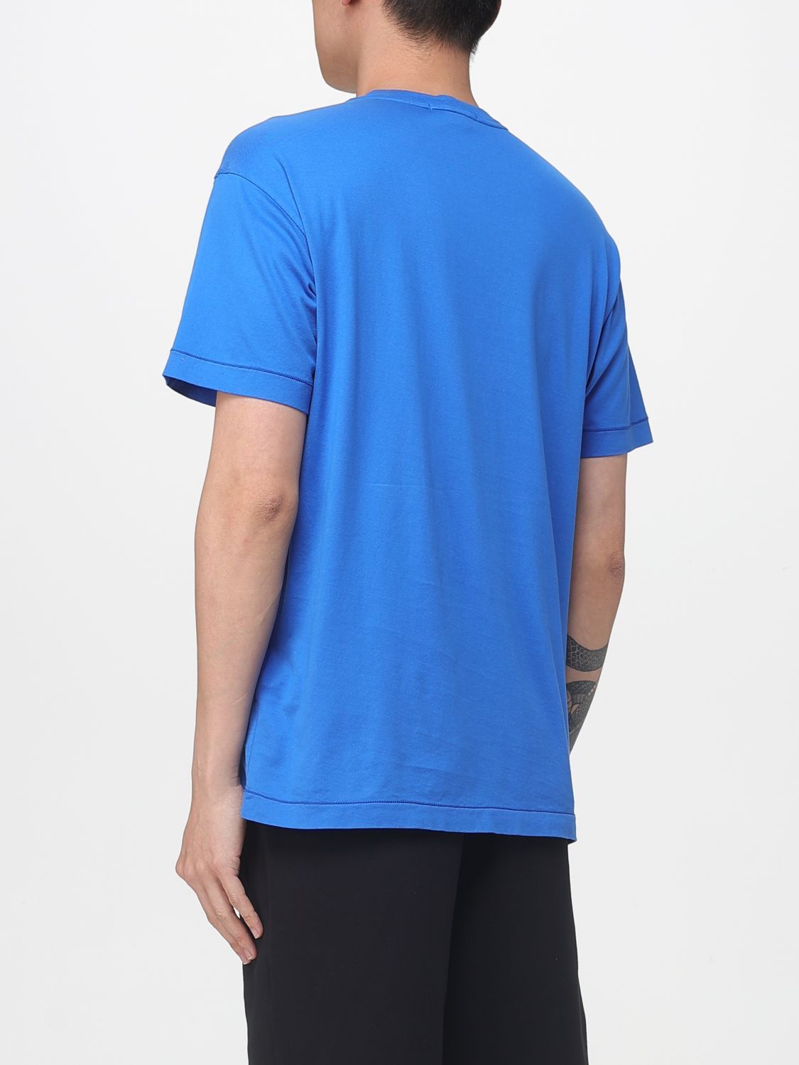Stone Island Stone Island T-Shirt Men Royal Blue Size US L / EU 52-54 / 3 - 2 Thumbnail