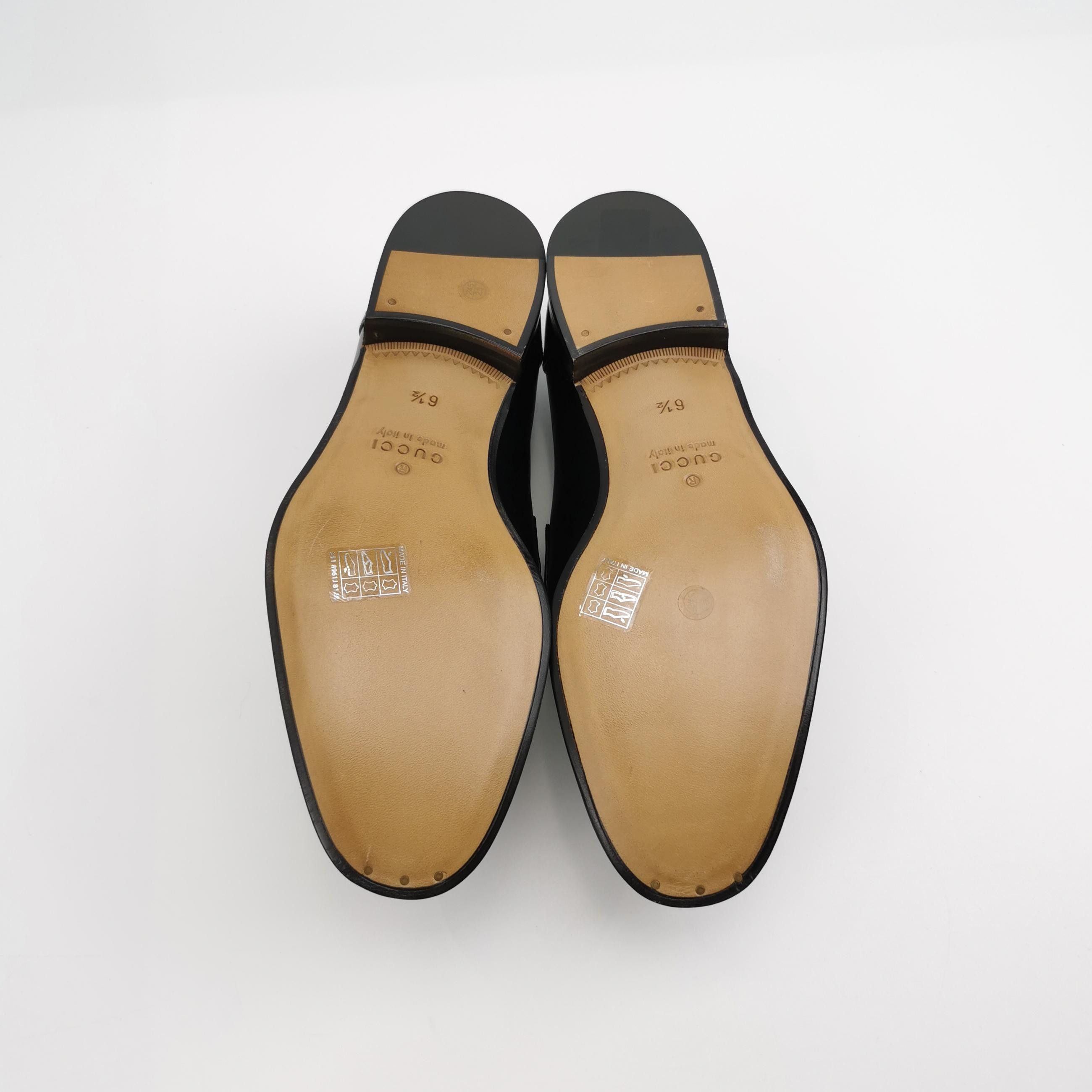 Gucci Gucci Interlocking G Leather Loafers UK 6.5 Size US 7 / EU 40 - 6 Thumbnail