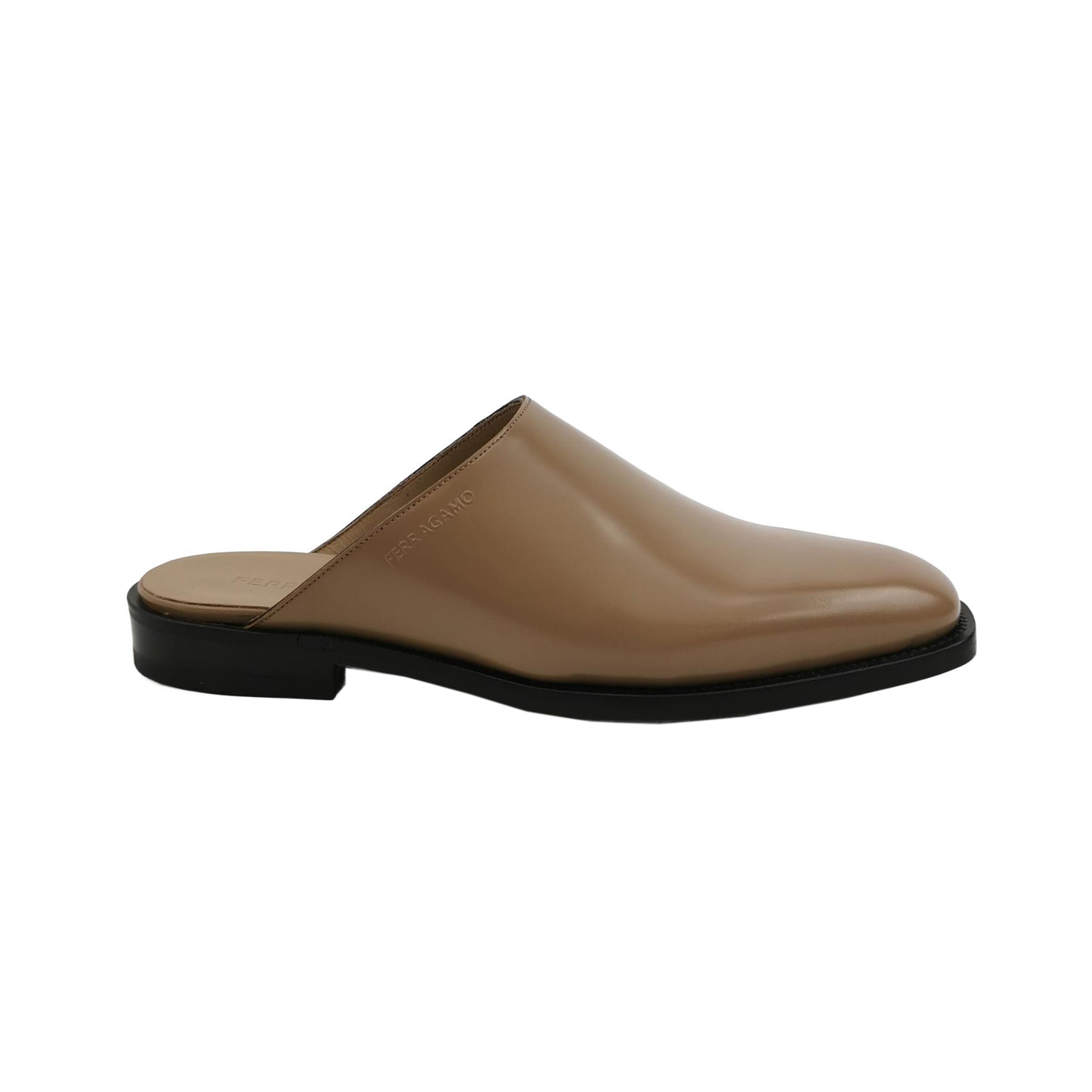 Salvatore Ferragamo Salvatore Ferragamo Leather Logo Mules US 8.5 Size US 8 / EU 41 - 2 Thumbnail