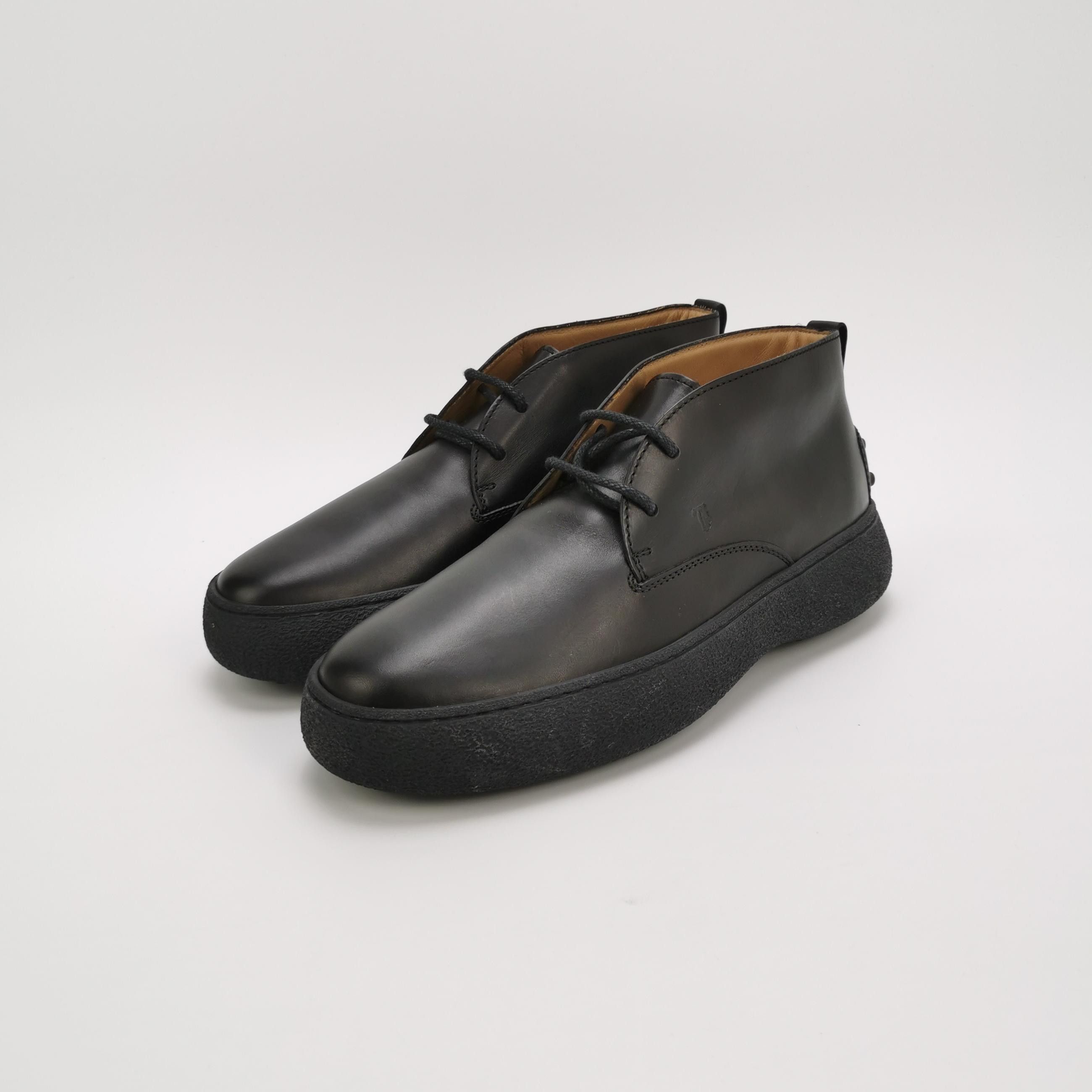 Tod's Tod's Leather Logo Desert Boots 42.5 Size US 9 / EU 42 - 3 Thumbnail