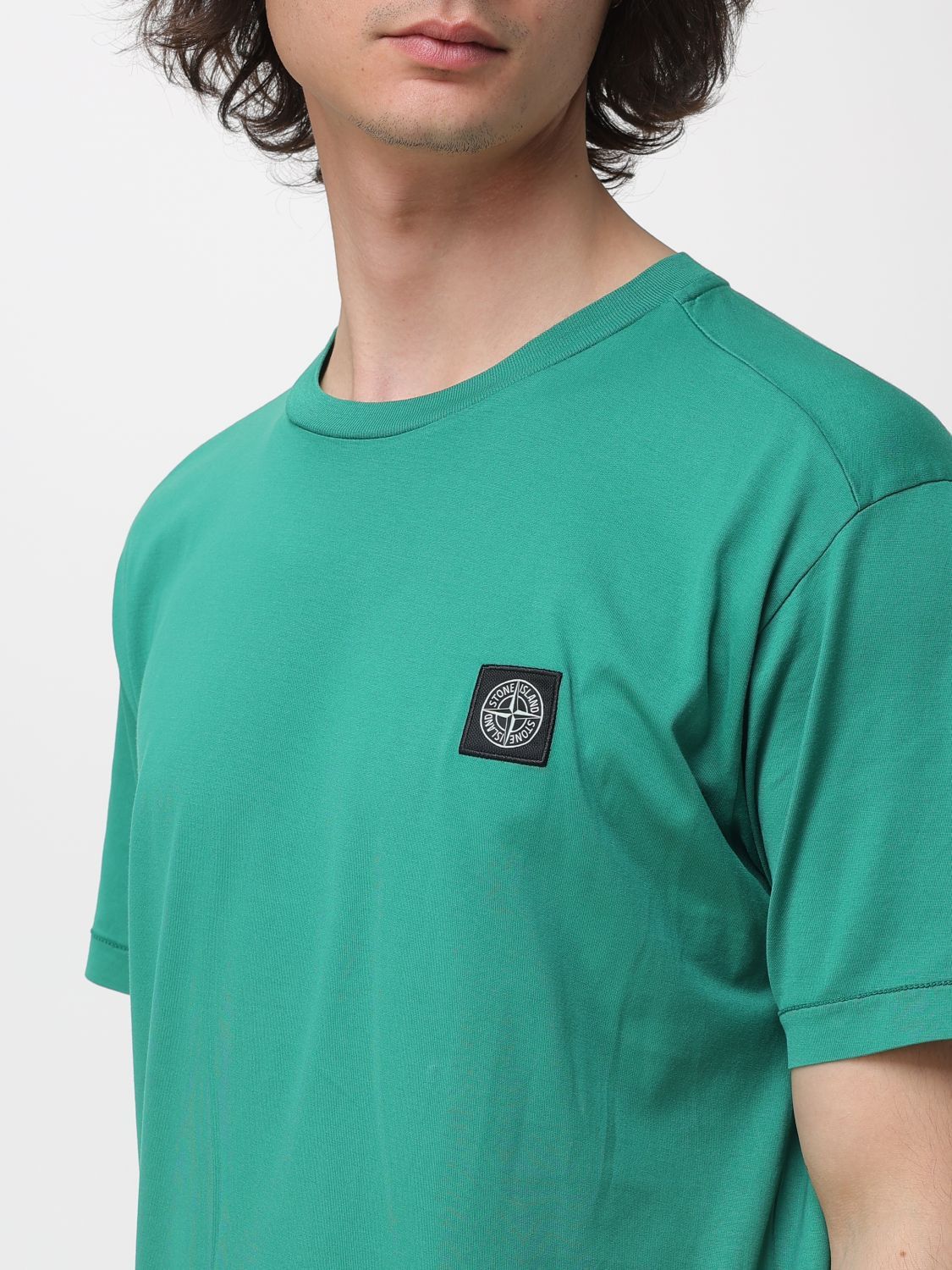 Stone Island Stone Island T-Shirt Men Grass Green Size US M / EU 48-50 / 2 - 3 Thumbnail