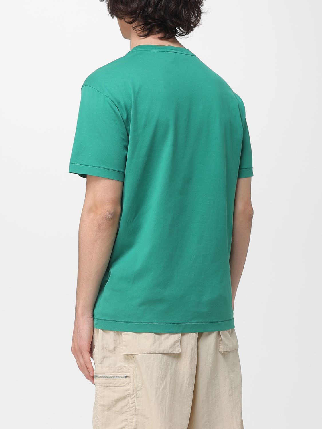 Stone Island Stone Island T-Shirt Men Grass Green Size US M / EU 48-50 / 2 - 2 Thumbnail