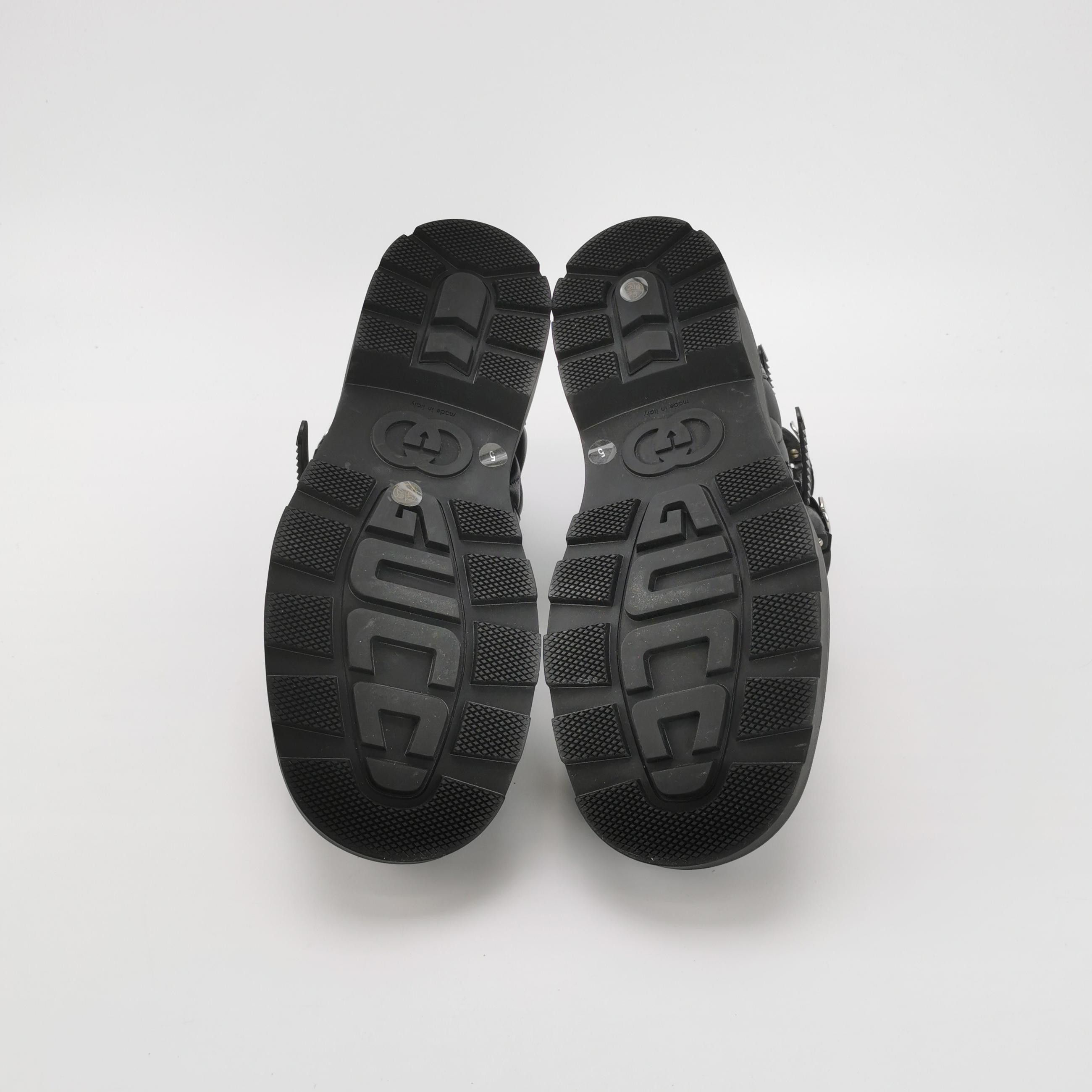 Gucci Gucci Leather Buckle Sneakers 39 Size US 6 / EU 39 - 6 Thumbnail