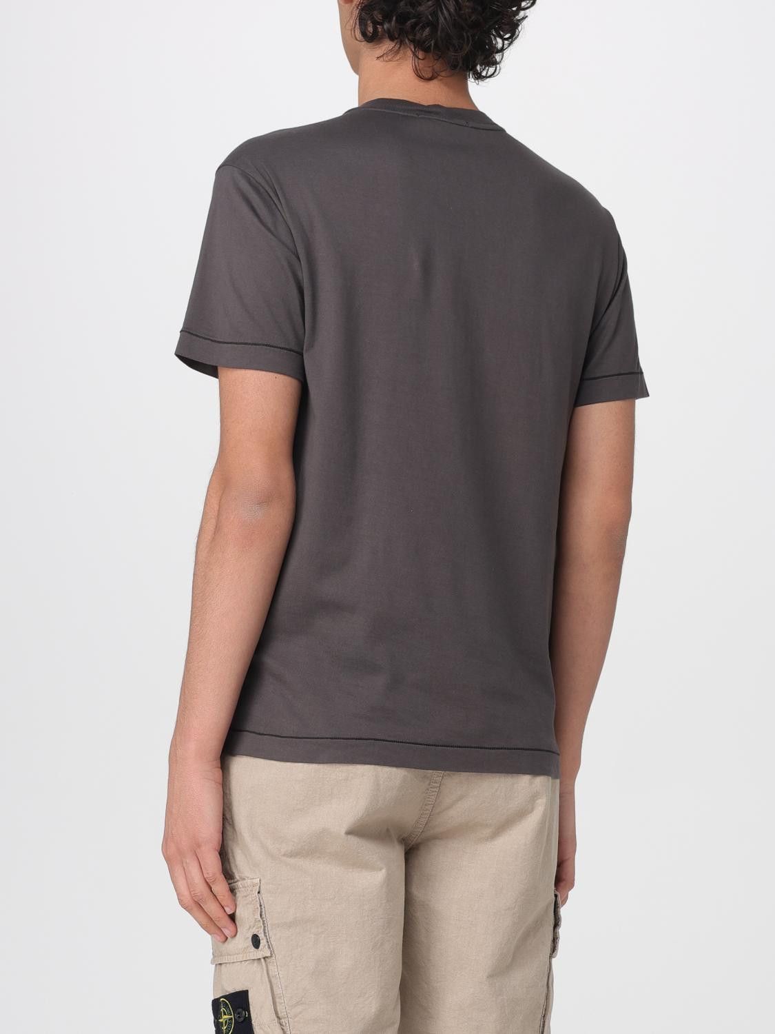 Stone Island Stone Island T-Shirt Men Brown Size US XL / EU 56 / 4 - 3 Thumbnail