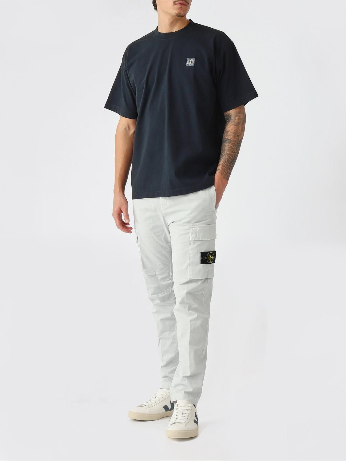 Stone Island Stone Island T-Shirt Men Blue Size US S / EU 44-46 / 1 - 2 Thumbnail