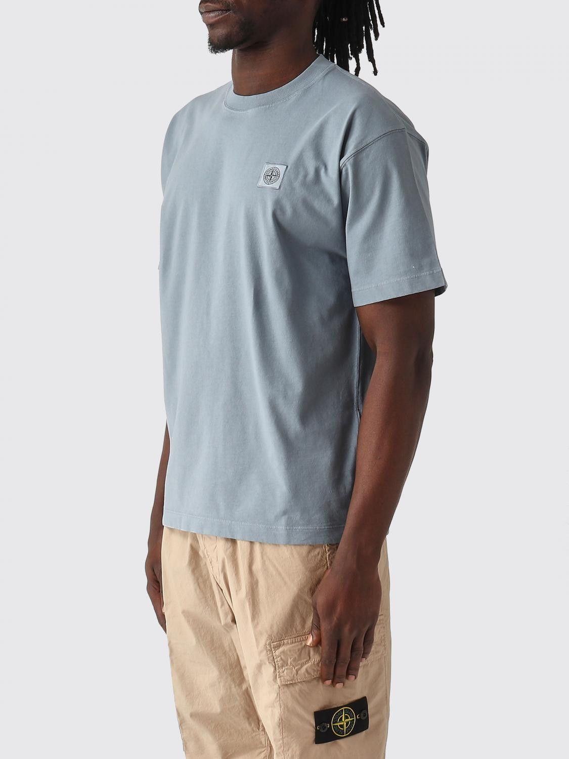 Stone Island Stone Island T-Shirt Men Avion Size US L / EU 52-54 / 3 - 4 Thumbnail