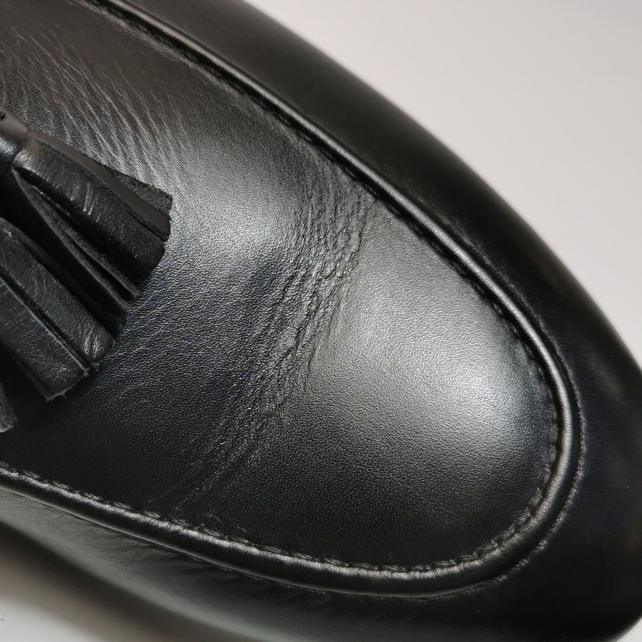 Gucci Gucci Web Stripe Tassel Loafers 44 Size US 11 / EU 44 - 13 Thumbnail