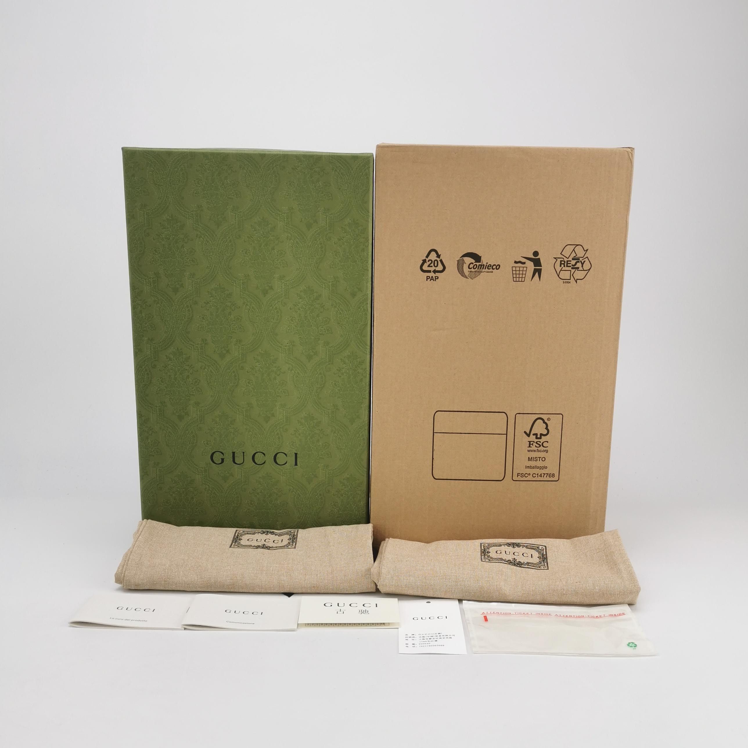 Gucci Gucci GG Monogram Double Buckle Loafers 39 Size US 6 / EU 39 - 7 Thumbnail