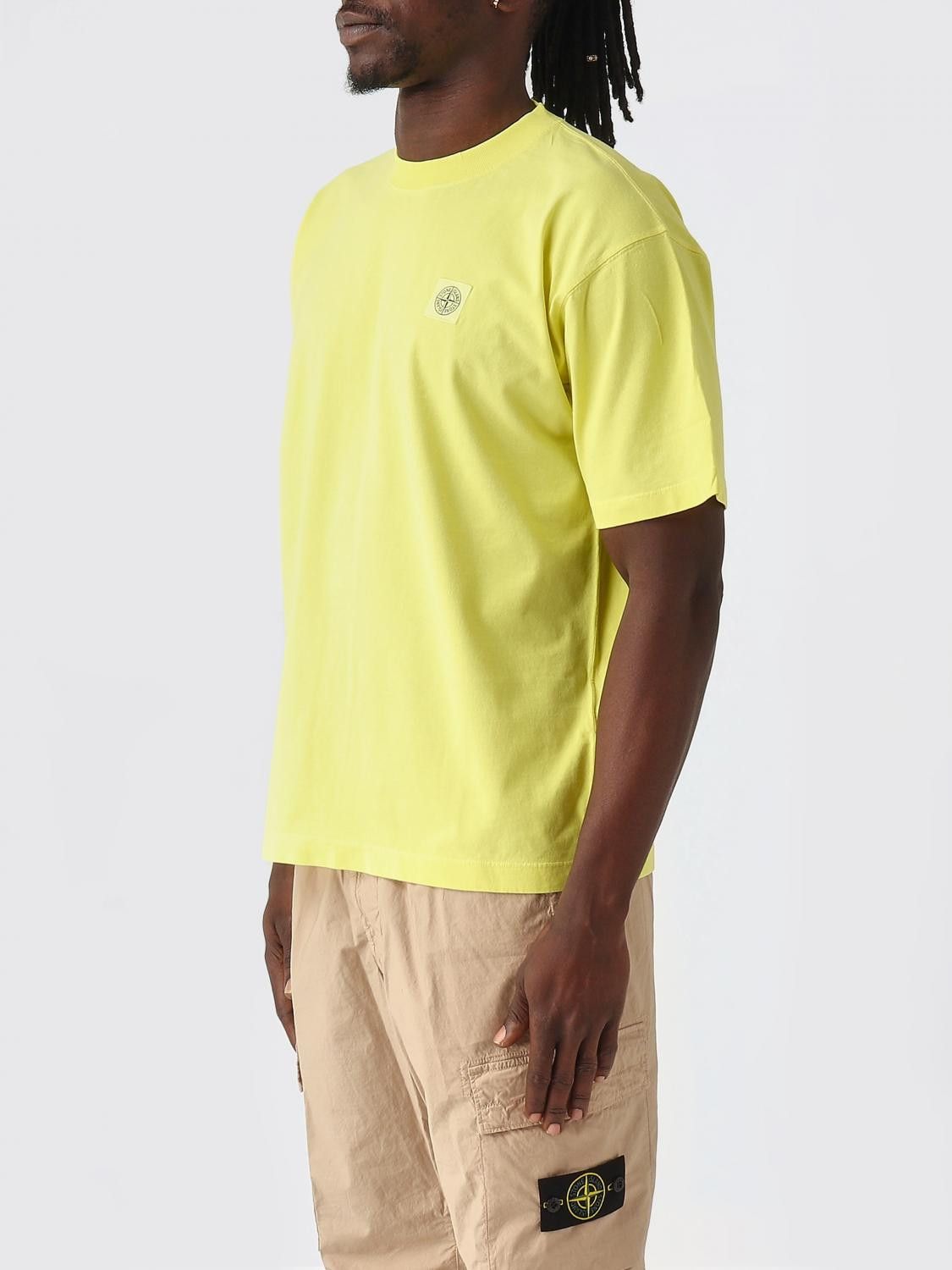 Stone Island Stone Island T-Shirt Men Lemon Size US S / EU 44-46 / 1 - 3 Thumbnail