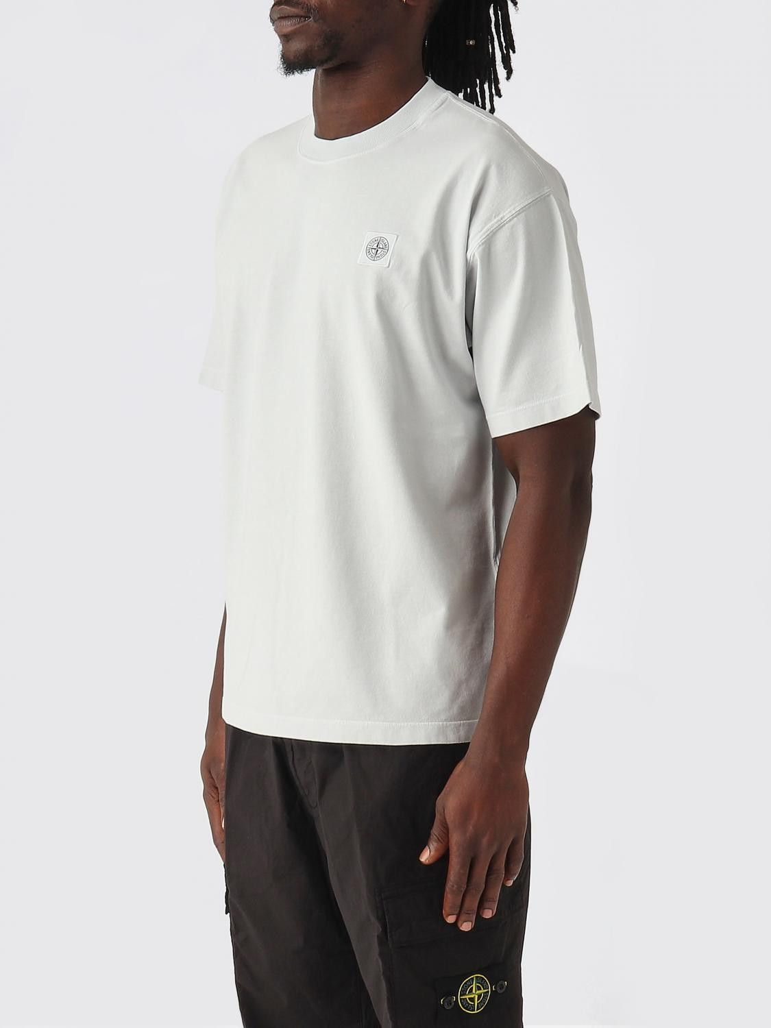 Stone Island Stone Island T-Shirt Men Sky Size US XXL / EU 58 / 5 - 3 Thumbnail