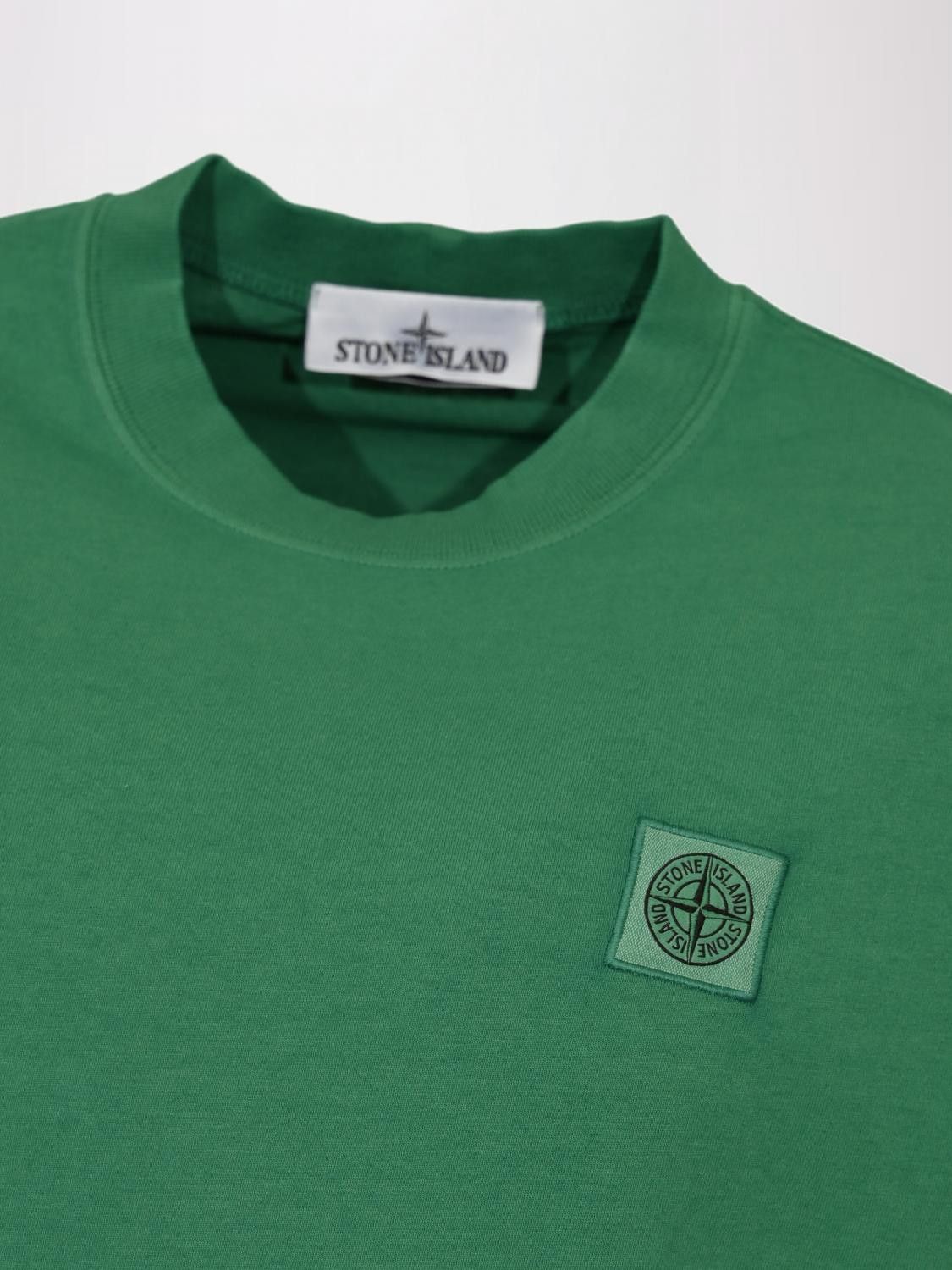 Stone Island Stone Island T-Shirt Men Green Size US XS / EU 42 / 0 - 4 Thumbnail
