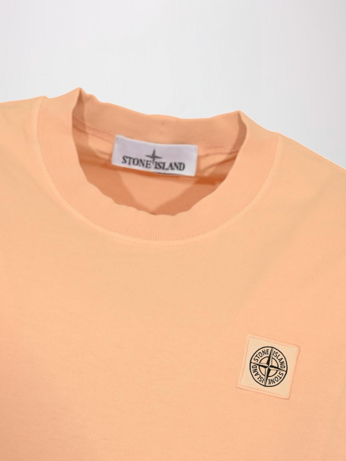 Stone Island Stone Island T-Shirt Men Pink Size US XS / EU 42 / 0 - 4 Thumbnail