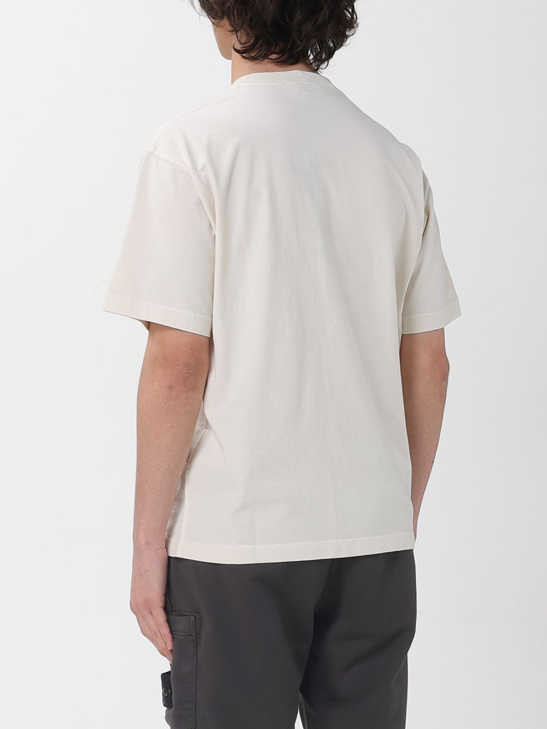 Stone Island Stone Island T-Shirt Men Ivory Size US L / EU 52-54 / 3 - 3 Thumbnail