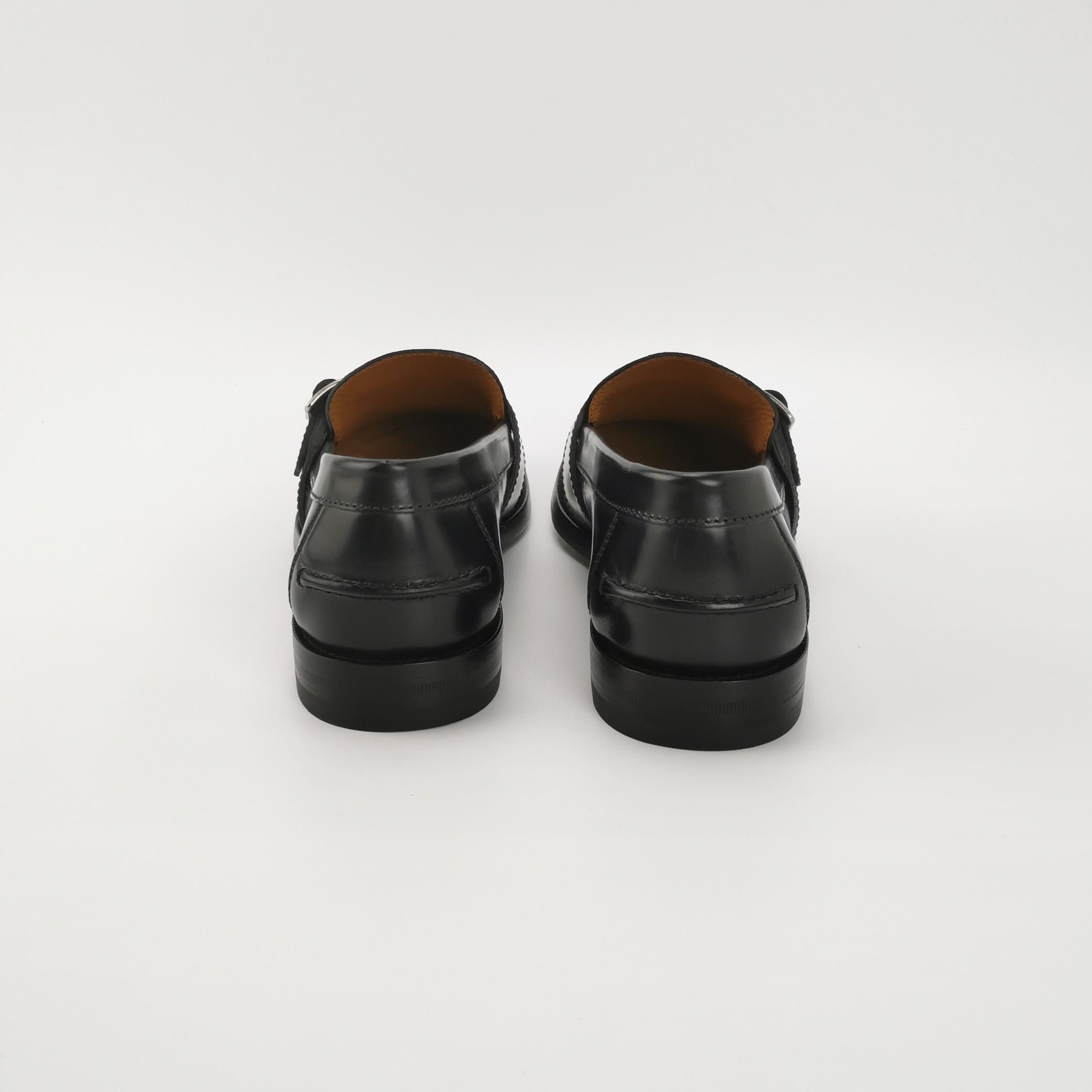 Gucci Gucci Monogram Double Buckle Loafers UK 7.5 Size US 8 / EU 41 - 5 Thumbnail