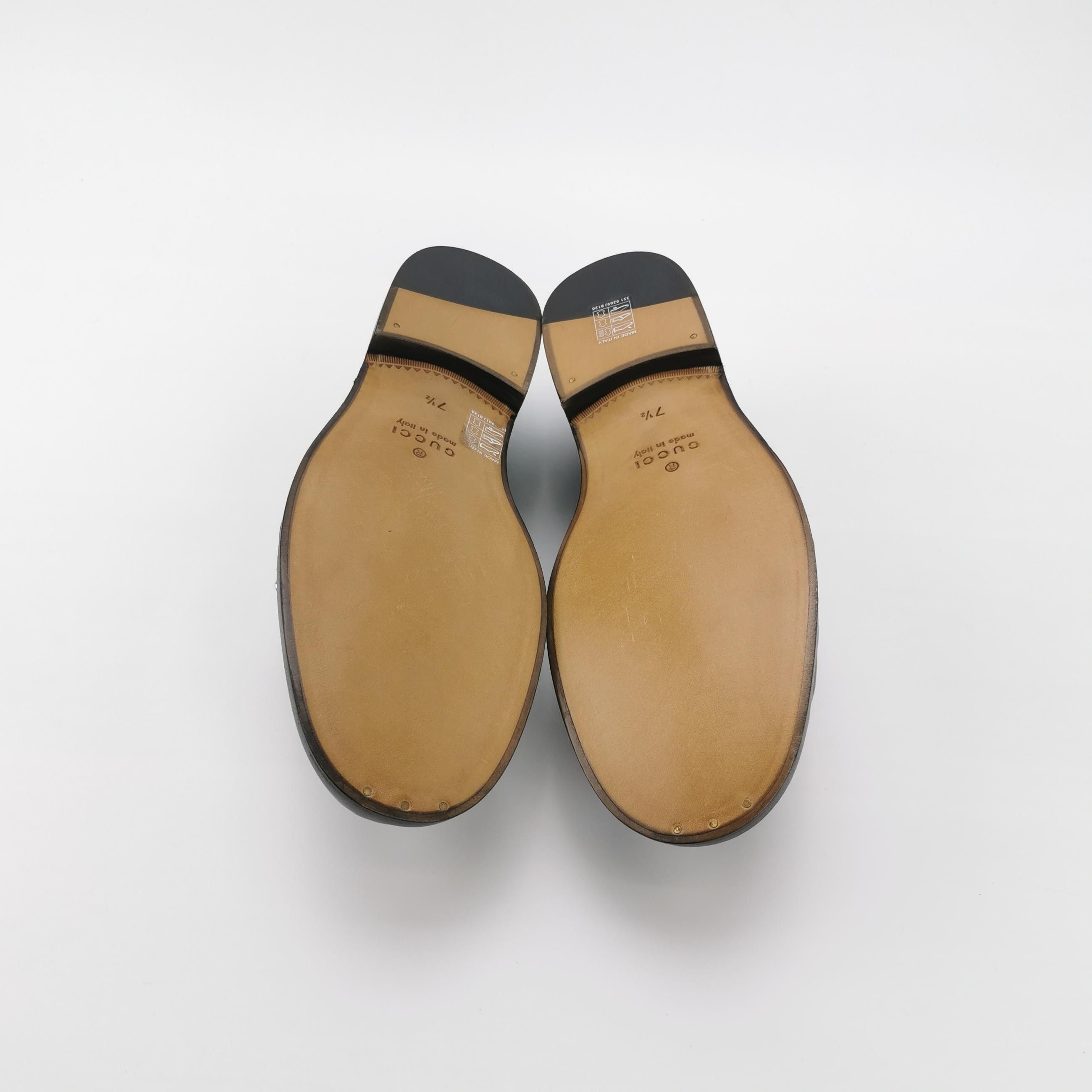 Gucci Gucci Monogram Double Buckle Loafers UK 7.5 Size US 8 / EU 41 - 6 Thumbnail