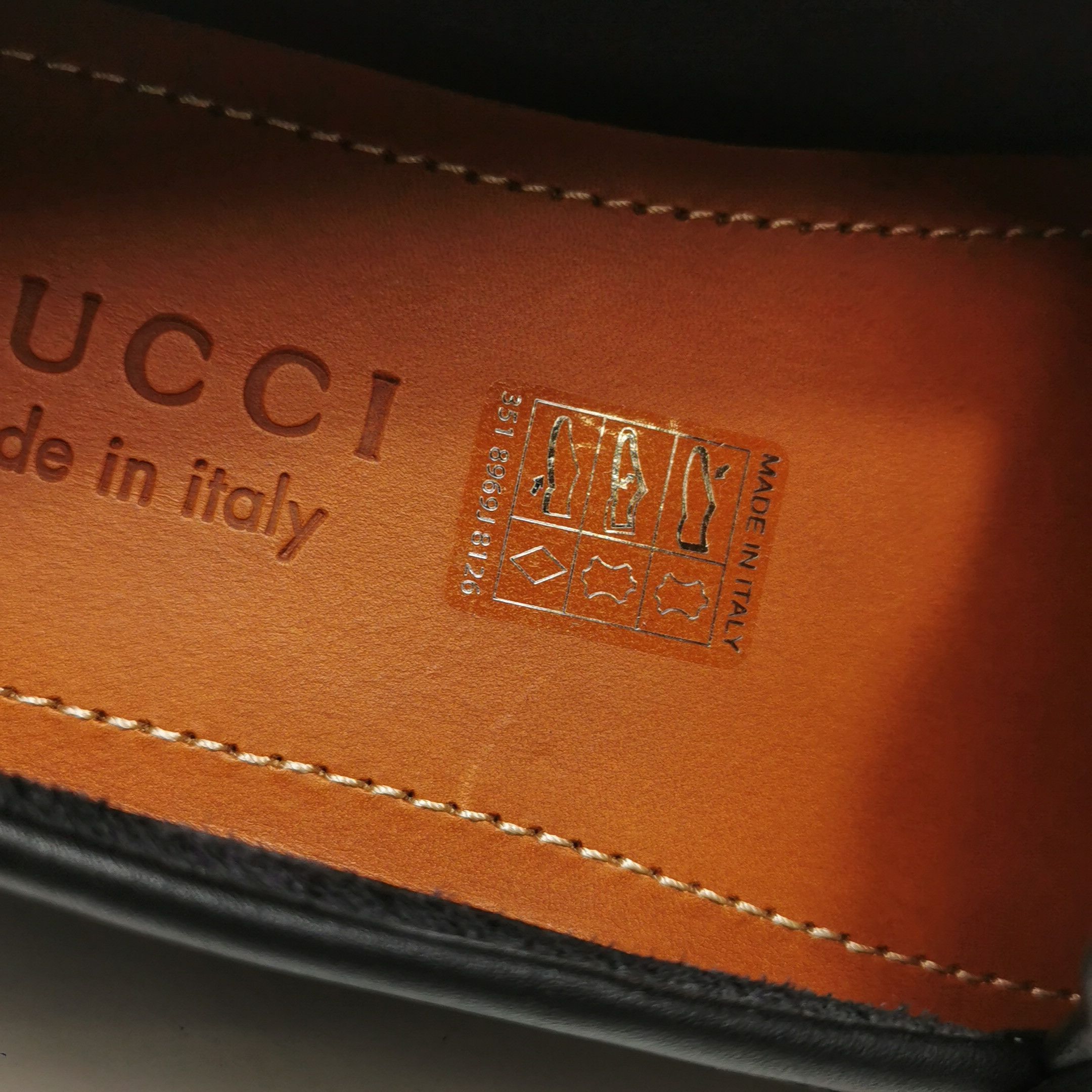 Gucci Gucci Interlocking G Leather Loafers 39 Size US 6 / EU 39 - 9 Thumbnail