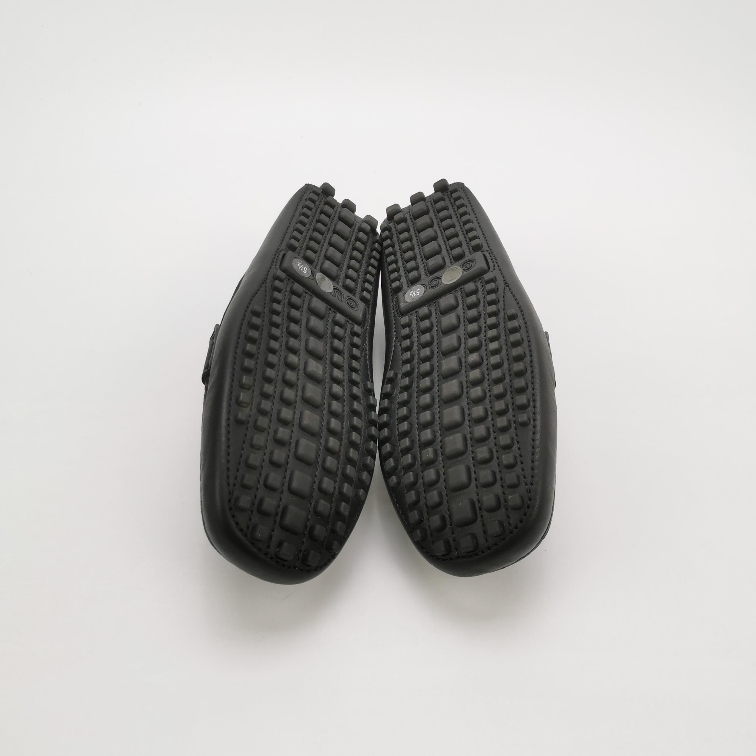 Gucci Gucci Interlocking G Leather Drivers Size 39.5 Size US 6 / EU 39 - 6 Thumbnail