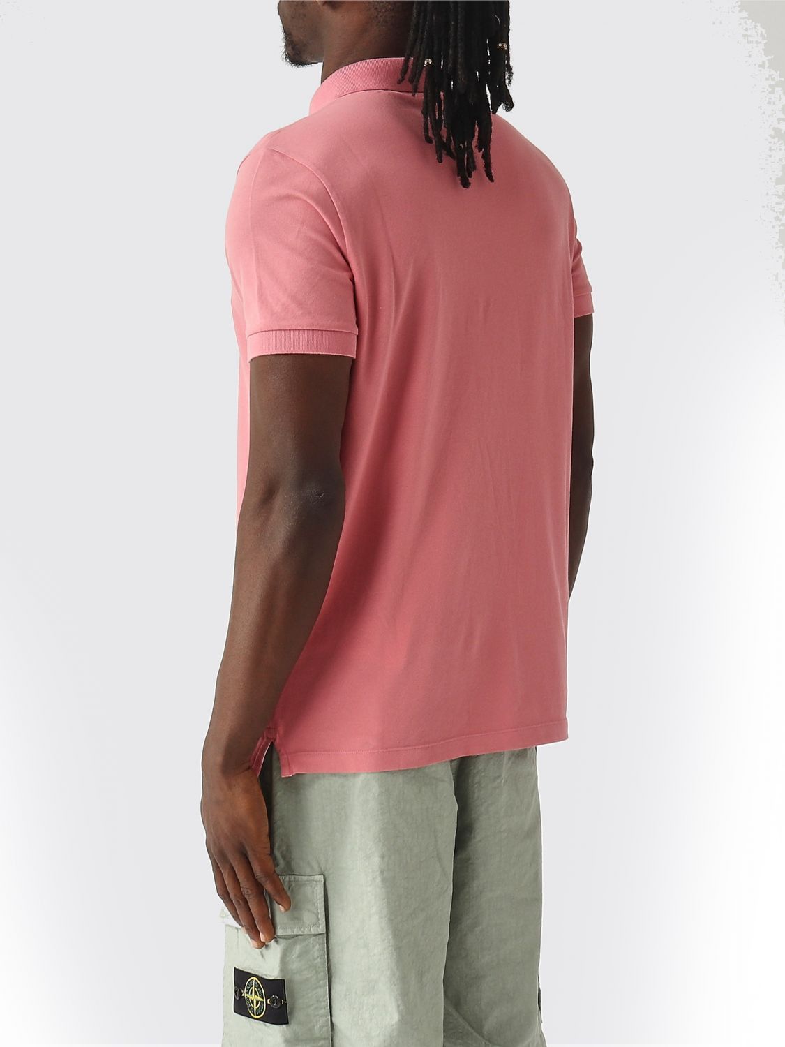 Stone Island Stone Island Polo Shirt Men Pink Size US M / EU 48-50 / 2 - 3 Thumbnail