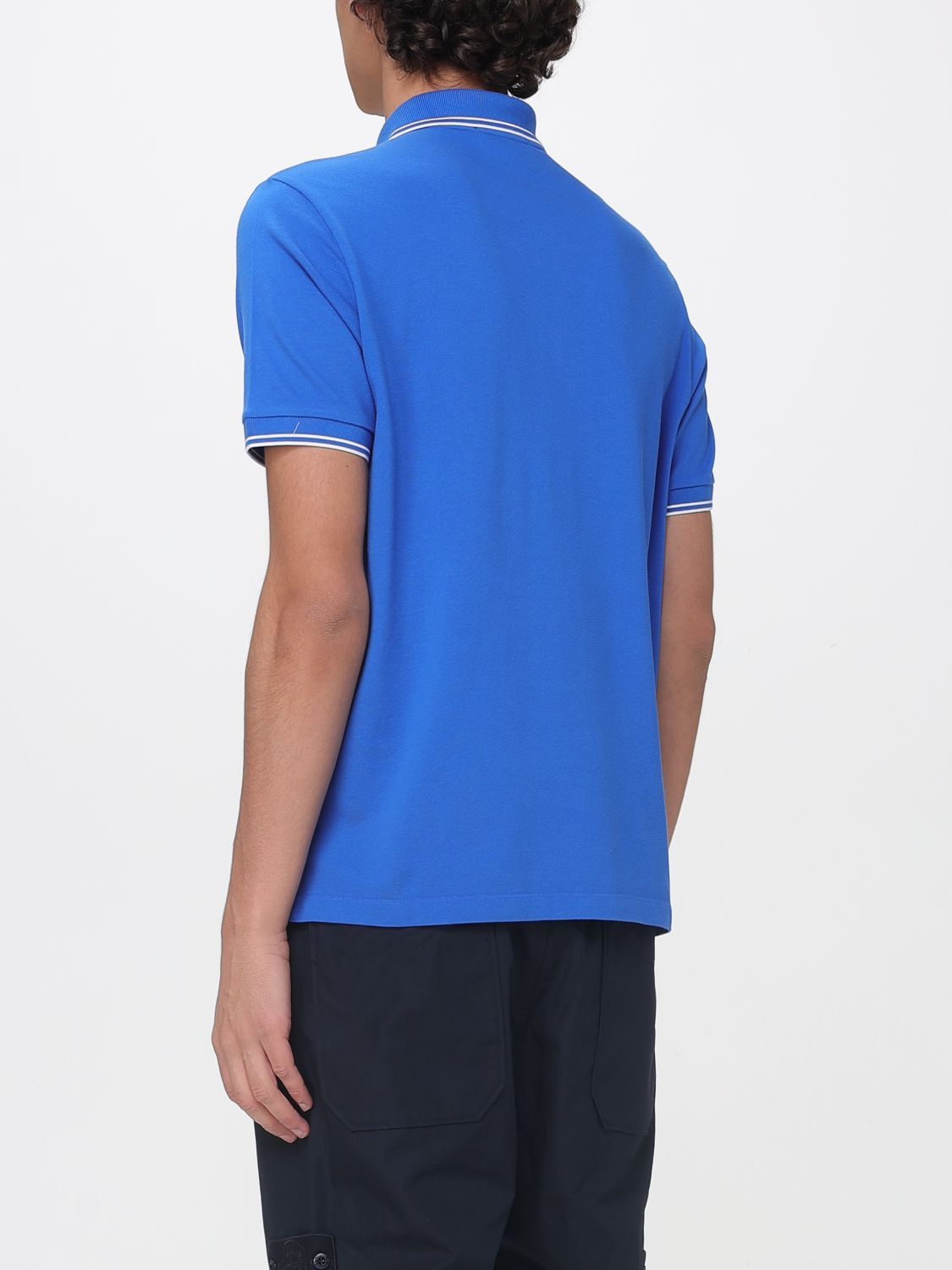 Stone Island Stone Island Polo Shirt Men Royal Blue Size US L / EU 52-54 / 3 - 3 Thumbnail