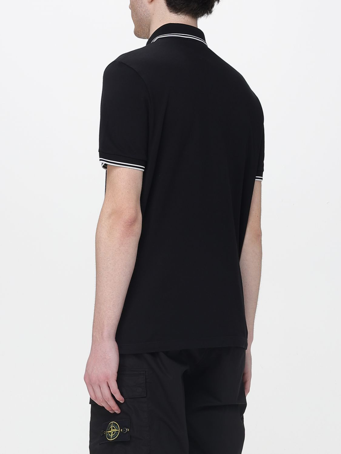 Stone Island Stone Island Polo Shirt Men Black Size US XS / EU 42 / 0 - 2 Thumbnail