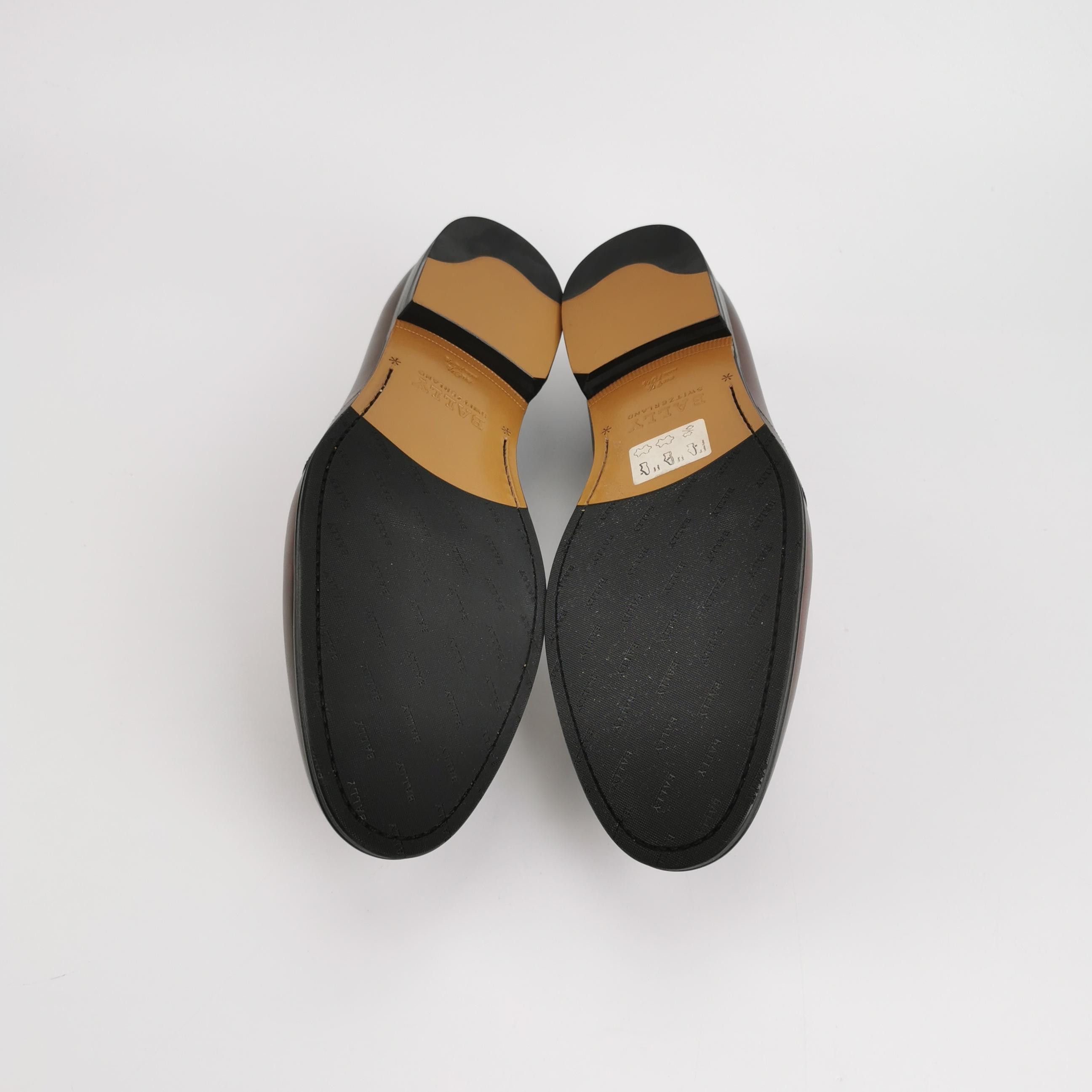 Bally Bally Metal Logo Leather Loafers EU 43.5 Size US 10 / EU 43 - 6 Thumbnail