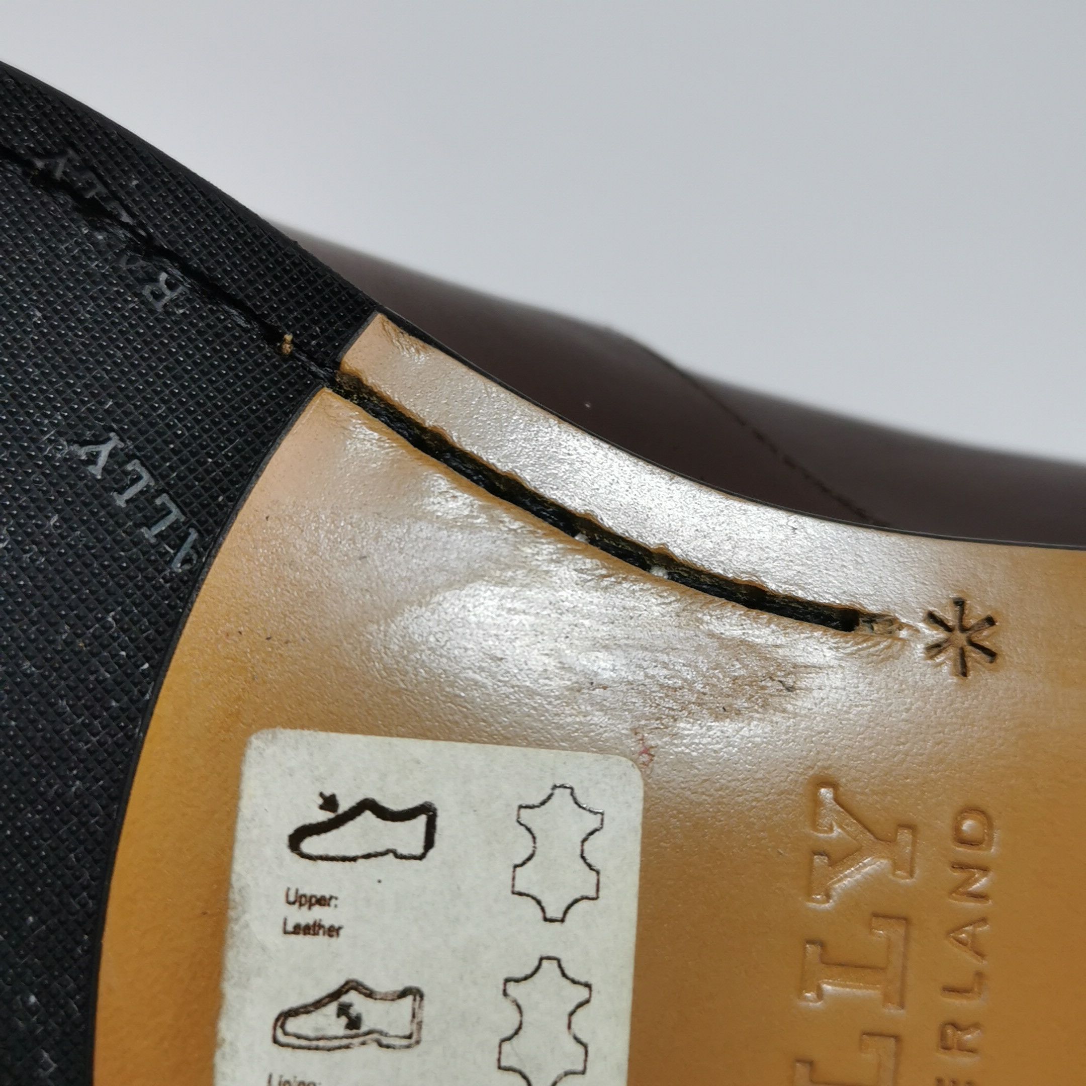 Bally Bally Metal Logo Leather Loafers EU 43.5 Size US 10 / EU 43 - 10 Thumbnail