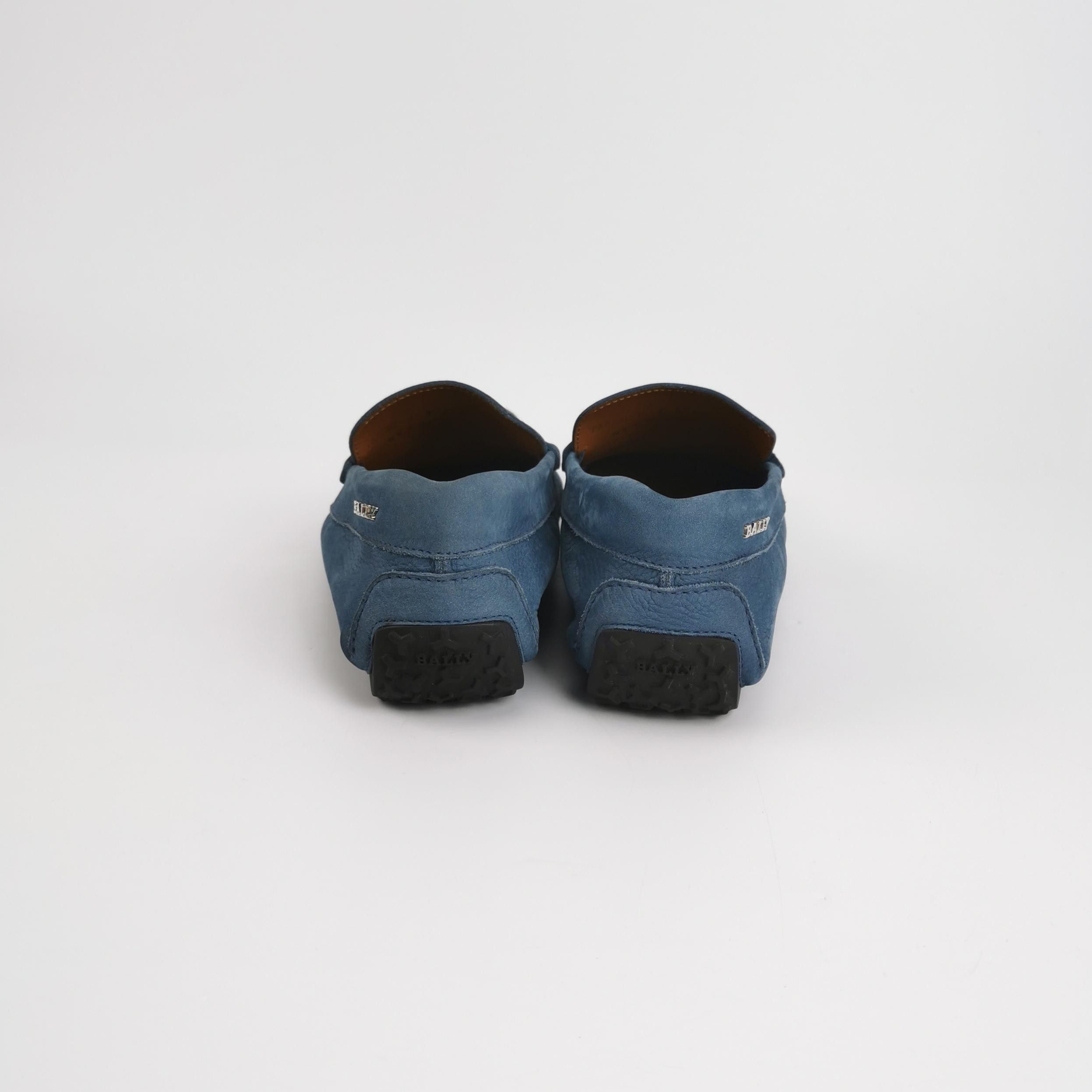 Bally Bally Blue Nubuck Double B Logo Loafers 40 Size US 7 / EU 40 - 5 Thumbnail