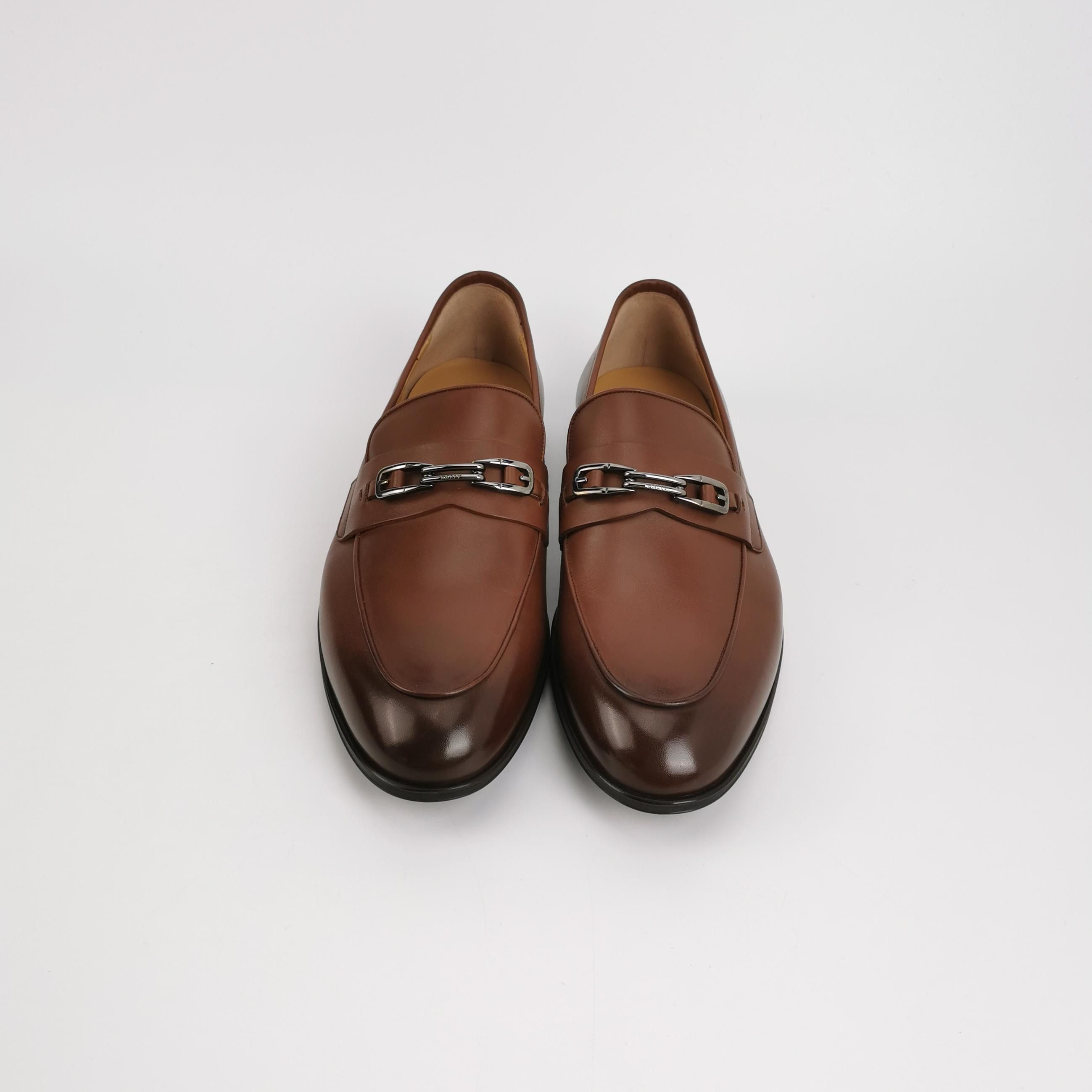 Bally Bally Metal Logo Bit Leather Loafers EU 43 Size US 10 / EU 43 - 4 Thumbnail