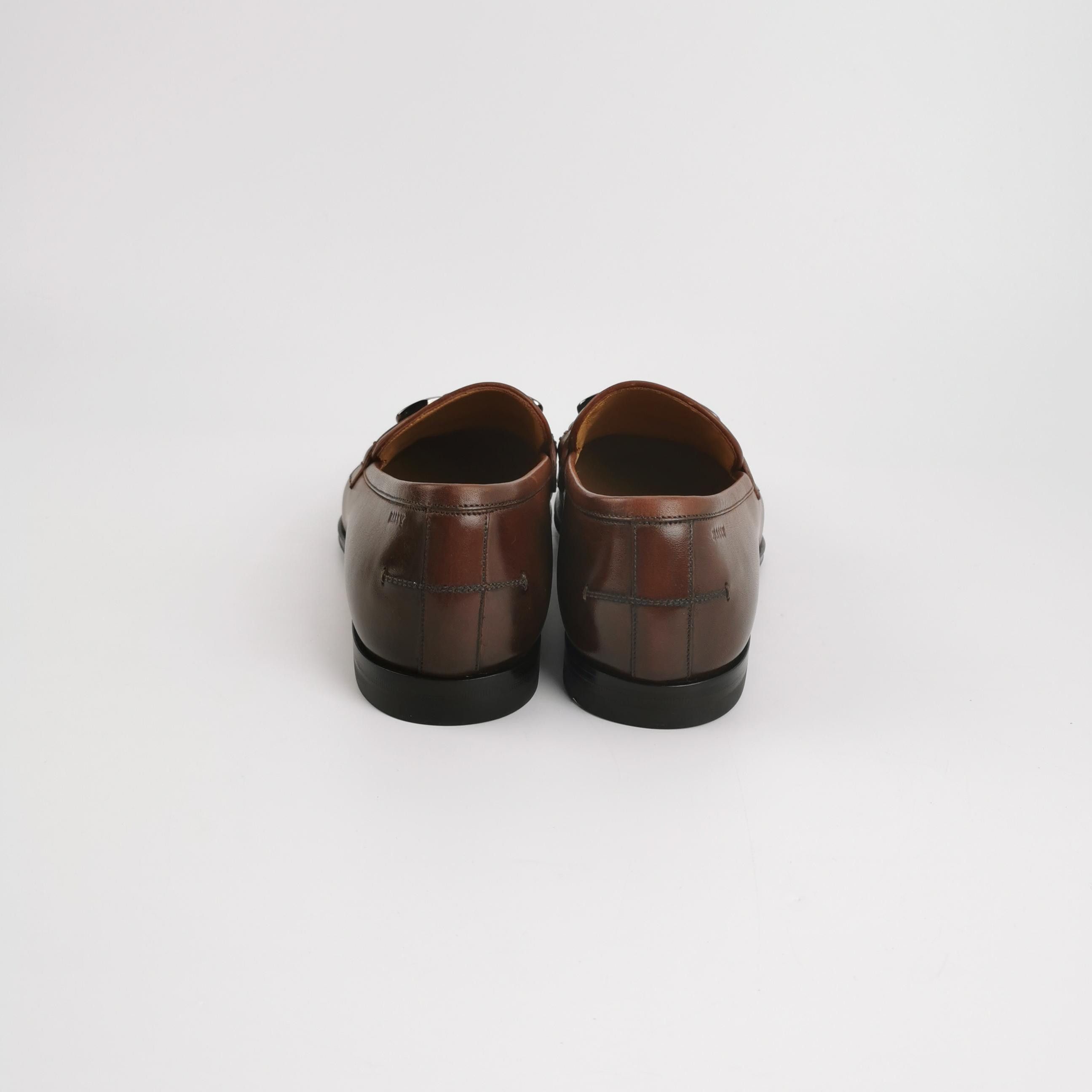 Bally Bally Metal Logo Leather Bit Loafers Size US 6.5 Size US 6 / EU 39 - 5 Thumbnail