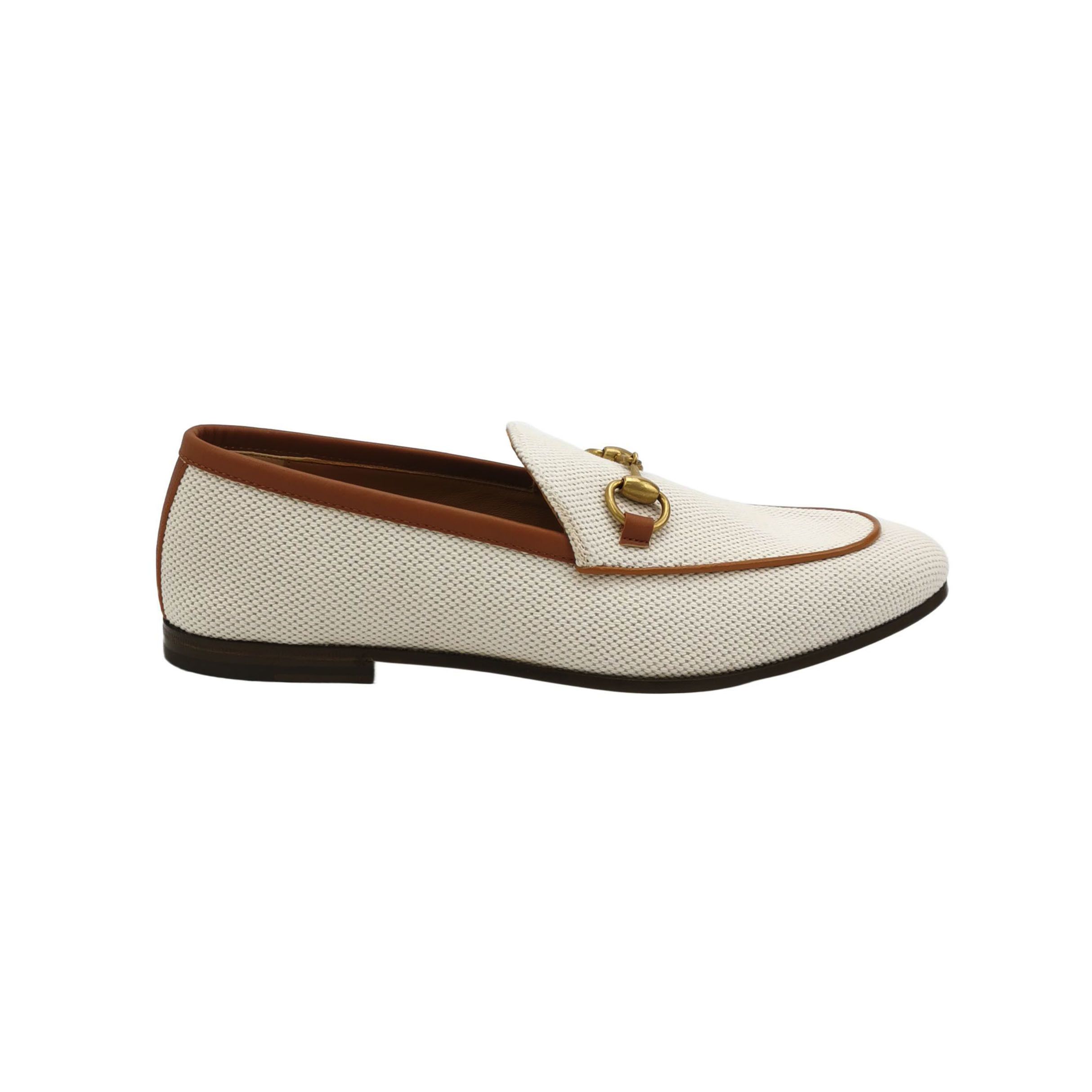 Gucci Gucci Horsebit Canvas Panel Loafers EU 40.5 Size US 7 / EU 40 - 2 Thumbnail