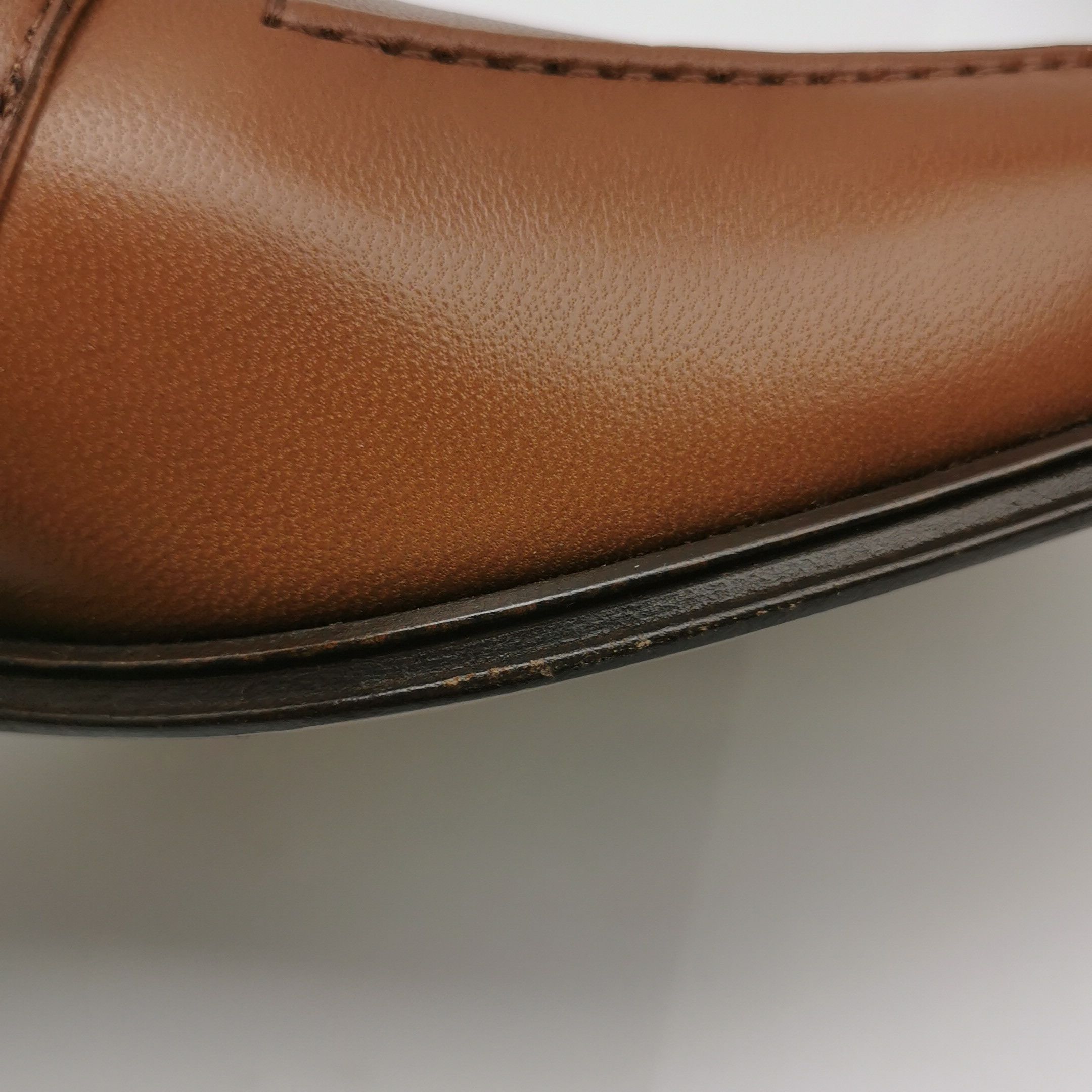 Gucci Gucci Interlocking G Chain Leather Loafers 6.5 Size US 7 / EU 40 - 9 Thumbnail