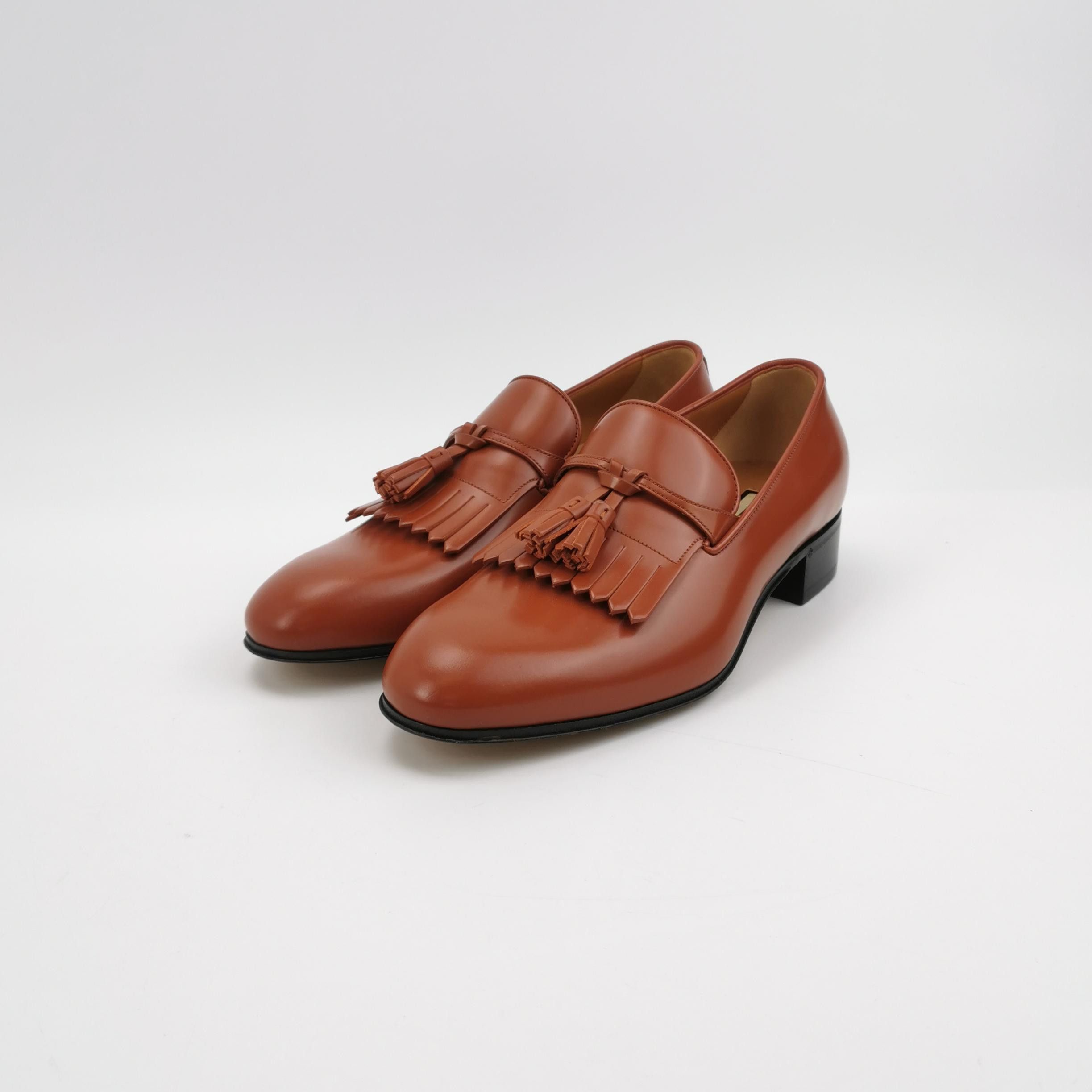 Gucci Gucci Tassel Kiltie Leather Loafers 7 Size US 8 / EU 41 - 3 Thumbnail