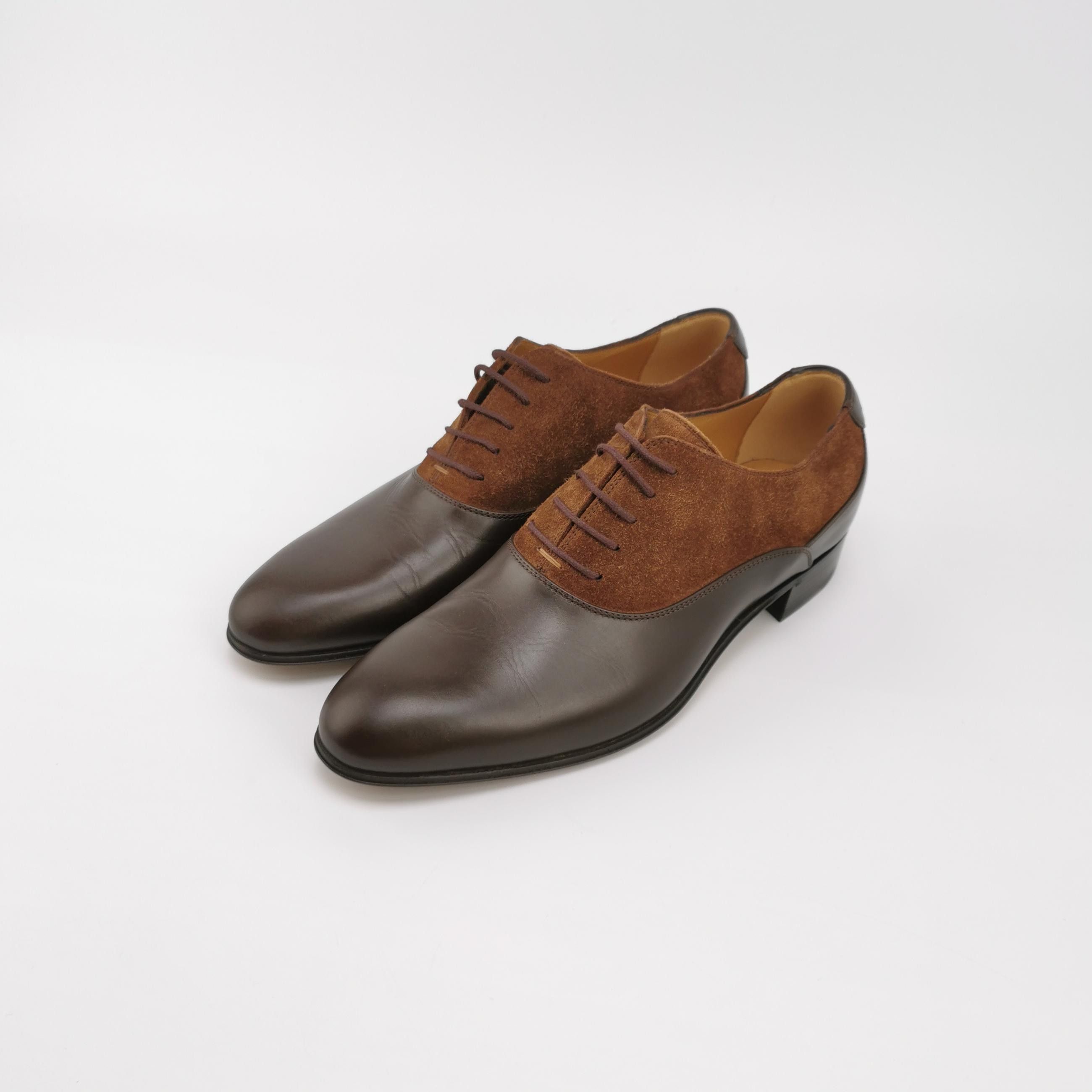 Gucci Gucci Two-Tone Suede Leather Oxford Shoes EU 41 Size US 8 / EU 41 - 3 Thumbnail