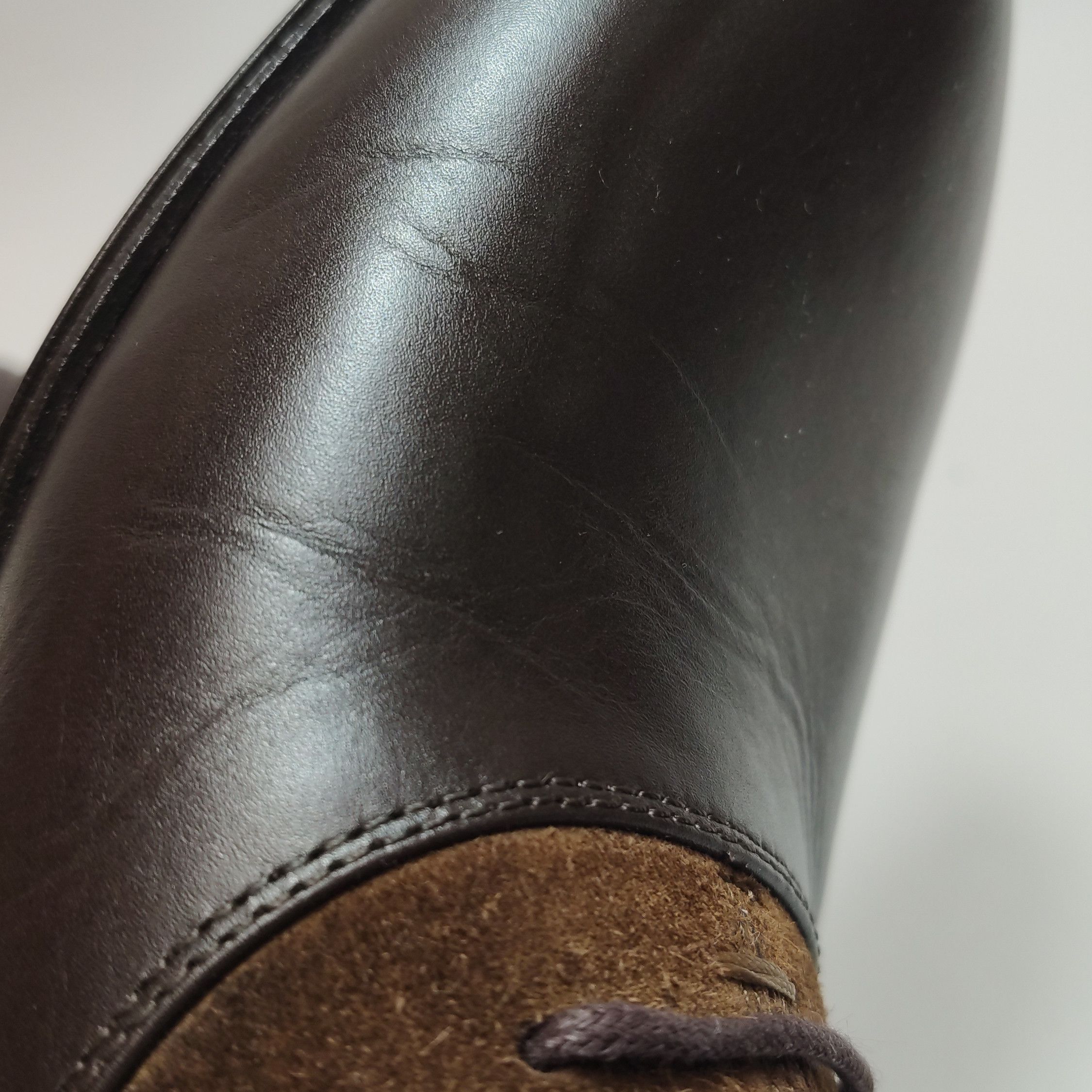 Gucci Gucci Two-Tone Suede Leather Oxford Shoes EU 41 Size US 8 / EU 41 - 13 Thumbnail
