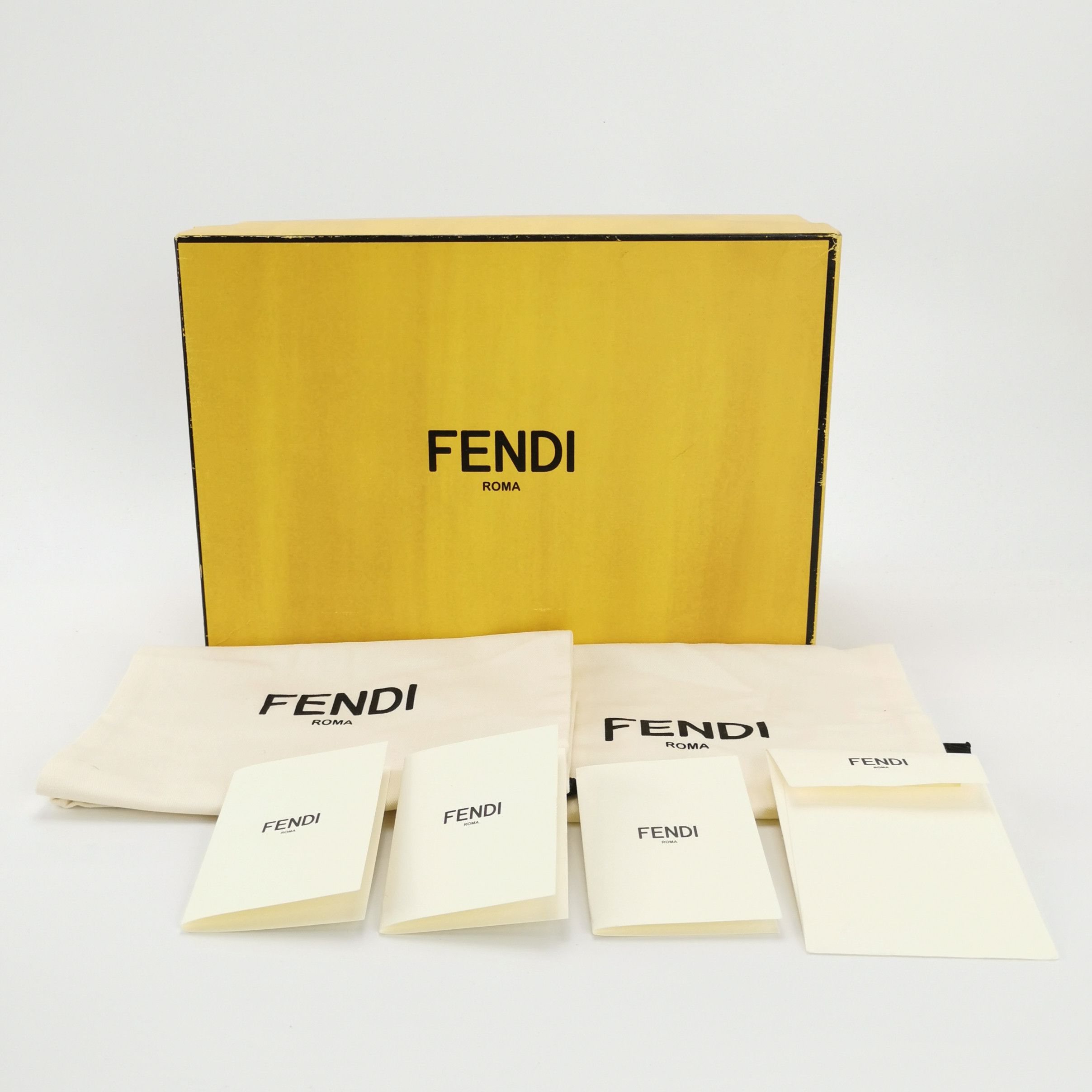 Fendi Fendi Logo Leather Slip-On Sneakers 43 Size US 10 / EU 43 - 7 Thumbnail