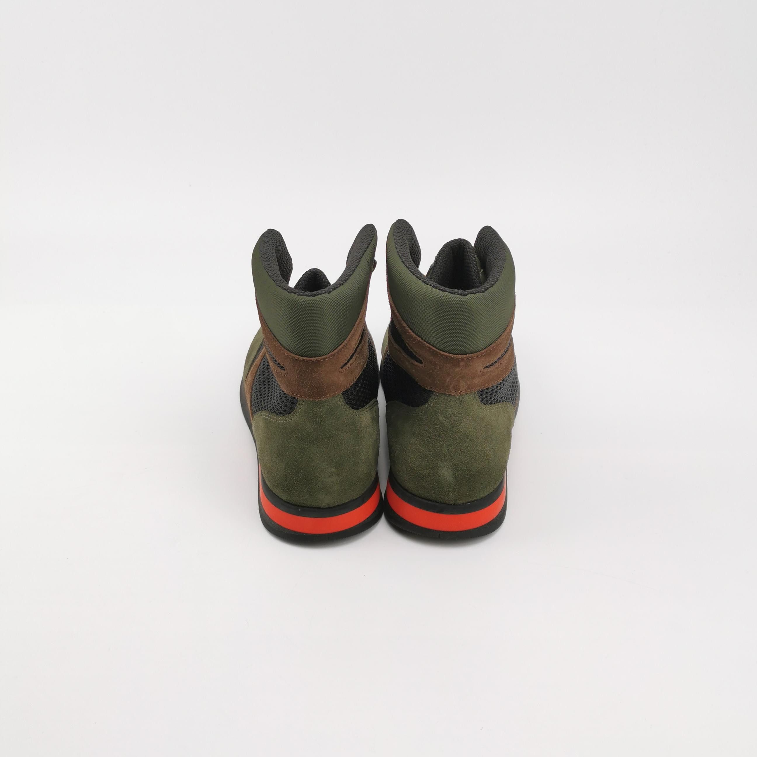 Bottega Veneta Bottega Veneta Suede & Nylon Hi-Top Sneakers Size 39 Size US 6 / EU 39 - 5 Thumbnail