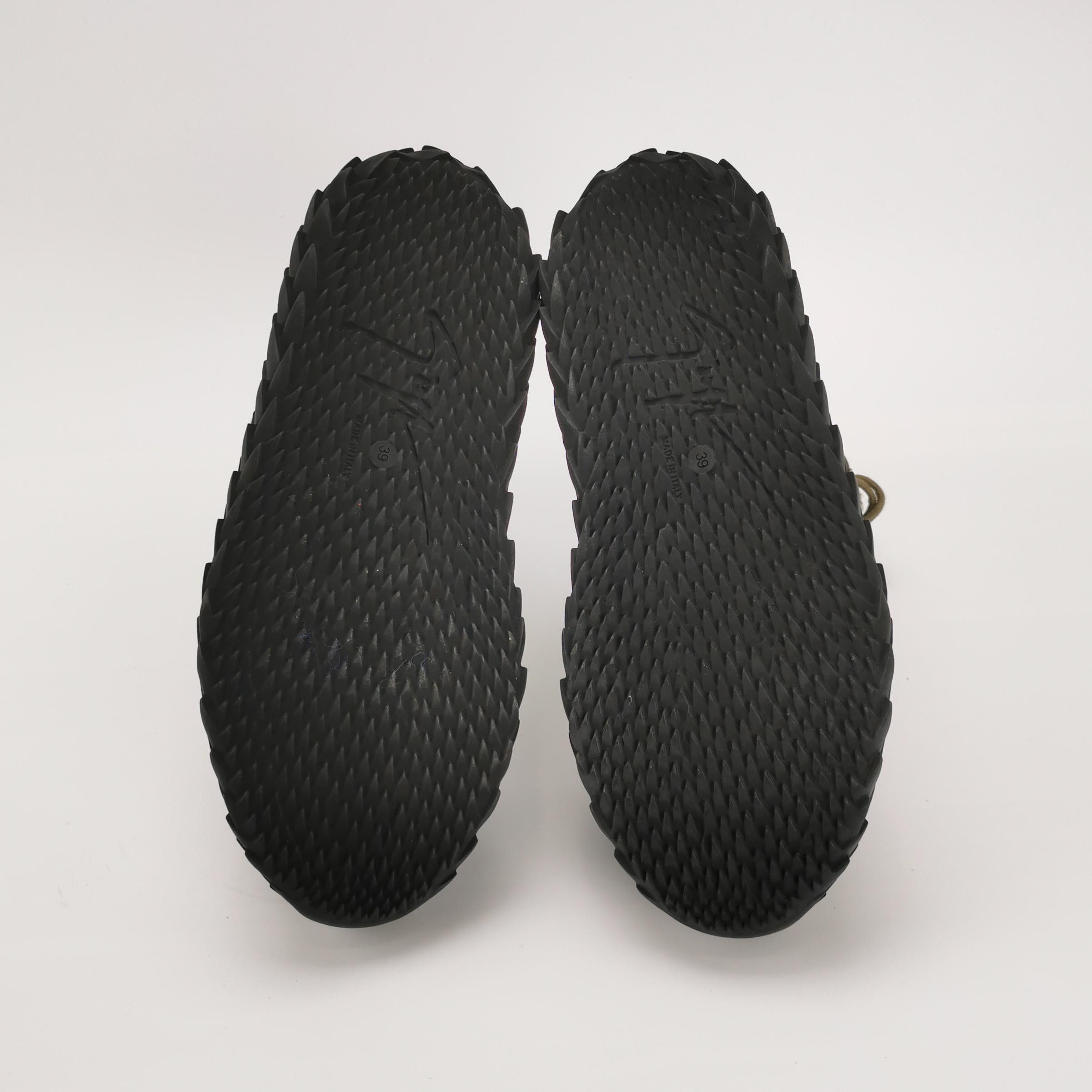 Giuseppe Zanotti Giuseppe Zanotti Urchin Suede Sneakers Size 39 Size US 6 / EU 39 - 6 Thumbnail
