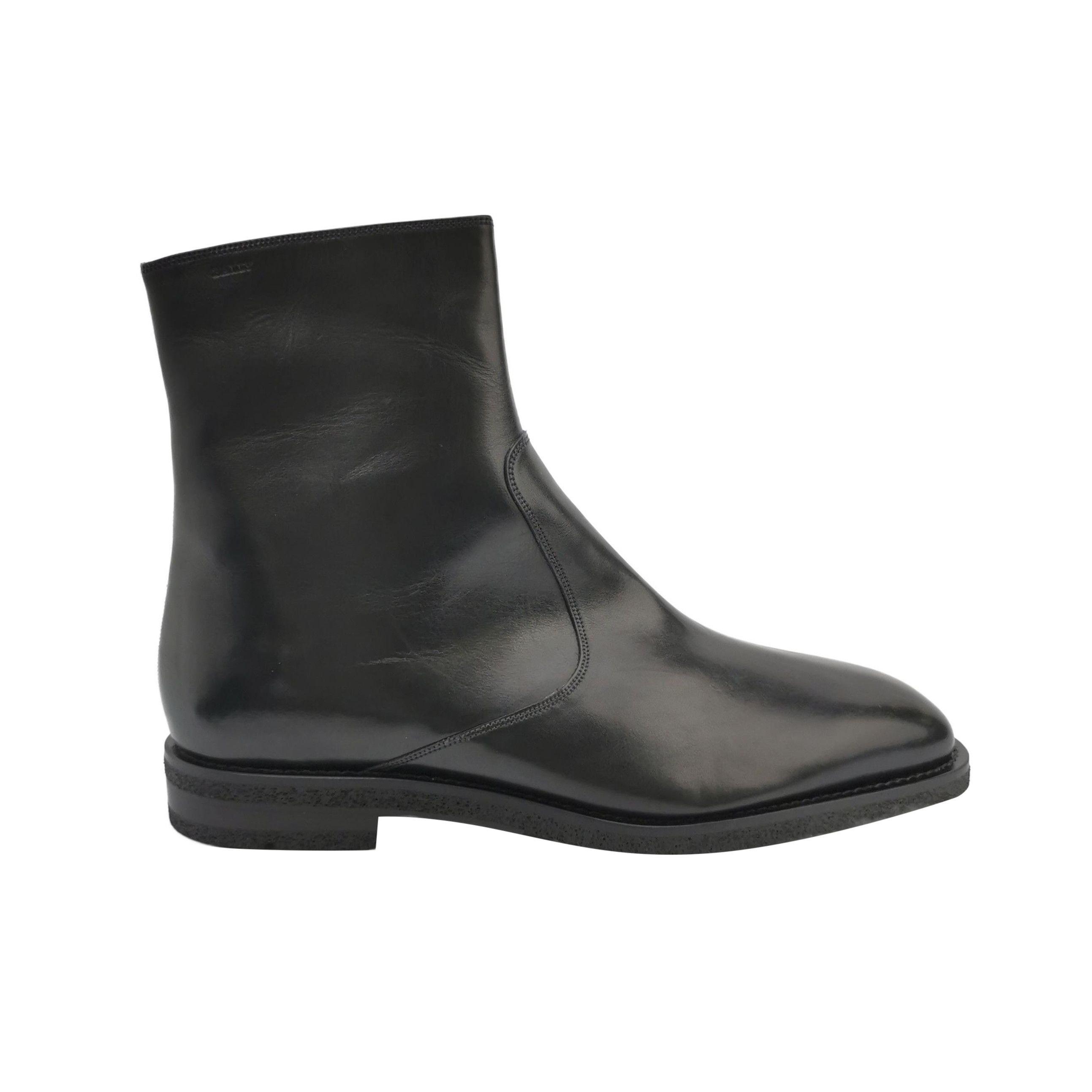 Bally Bally Leather Side Zip Boots EU 10.5 Size US 11 / EU 44 - 2 Thumbnail