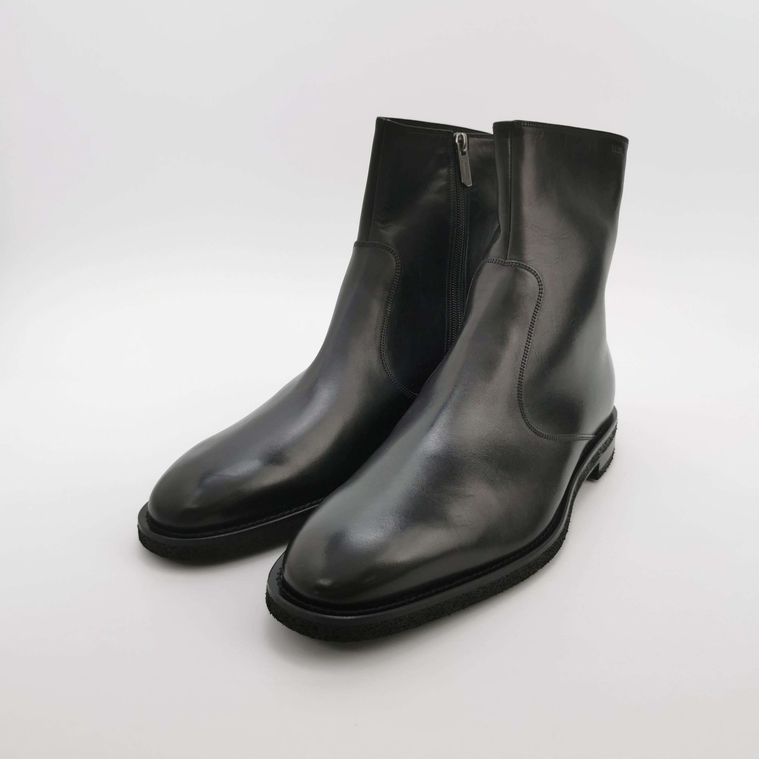 Bally Bally Leather Side Zip Boots EU 10.5 Size US 11 / EU 44 - 3 Thumbnail